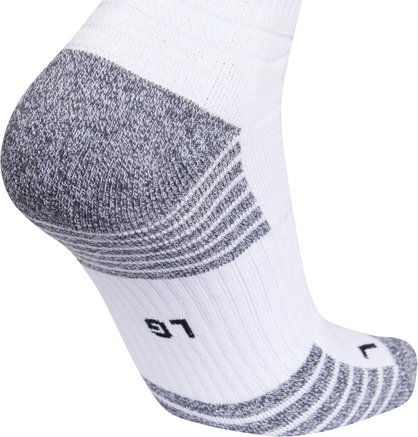 imageadidas 5Star Football High Quarter Ankle Socks for Men and Womens Team SportsWhiteBlack