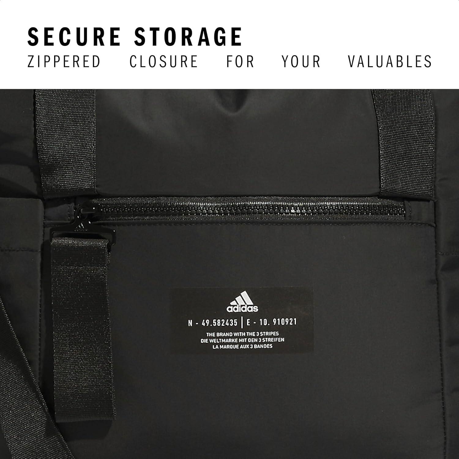 imageadidas All Me Tote for Women Large Crossbody Bag with Shoulder Strap Black20 OSFABlack20