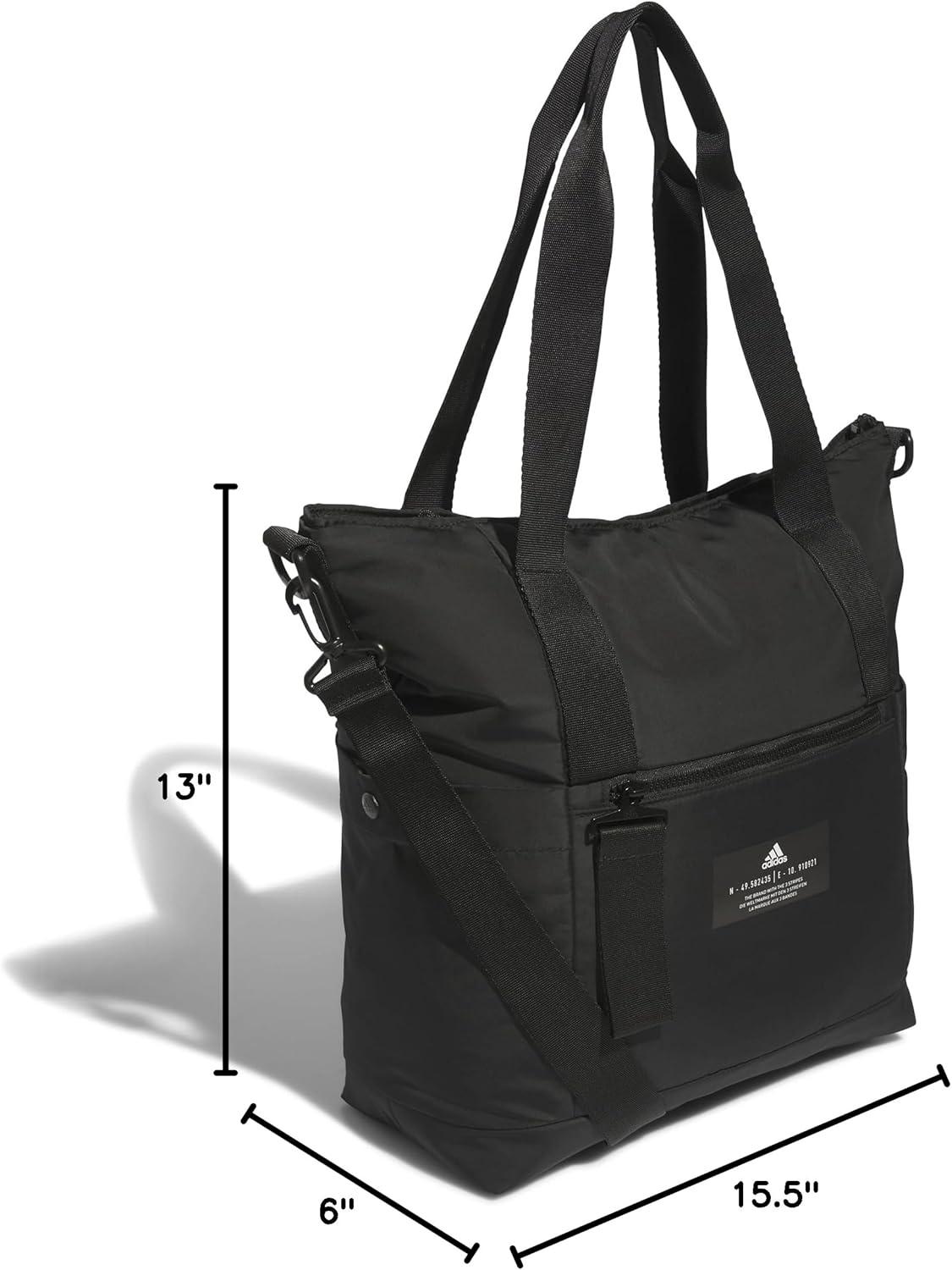 imageadidas All Me Tote for Women Large Crossbody Bag with Shoulder Strap Black20 OSFABlack20