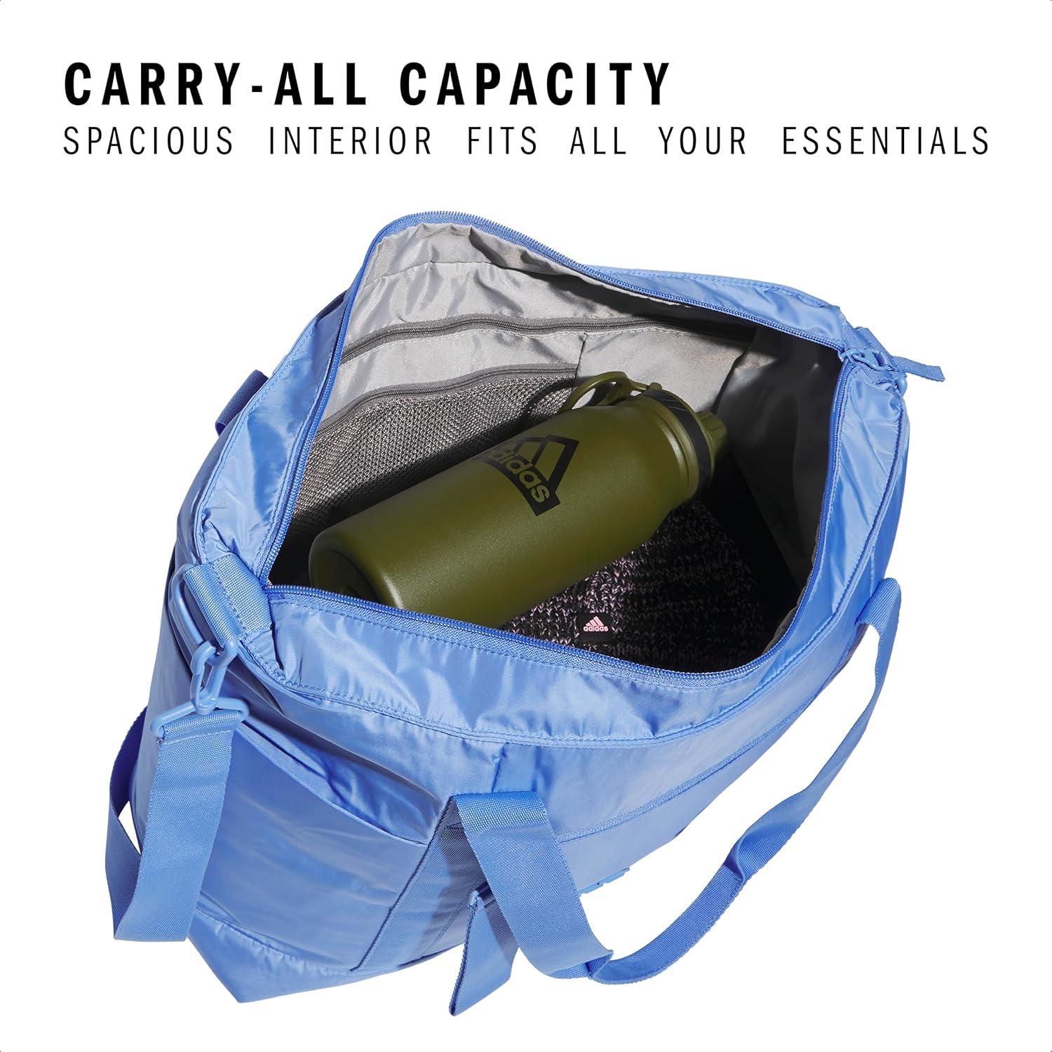 imageadidas All Me Tote for Women Large Crossbody Bag with Shoulder Strap Black20 OSFABlue Fusion30