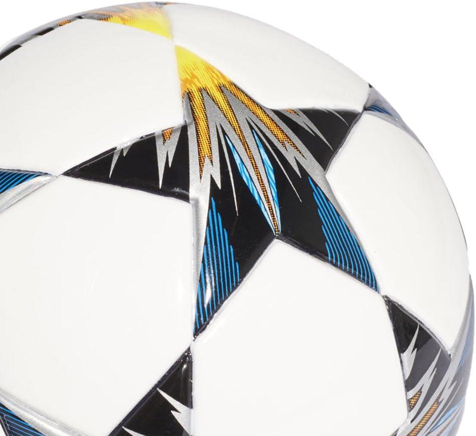 imageadidas Capitano Soccer BallWhiteYellowBlueMini