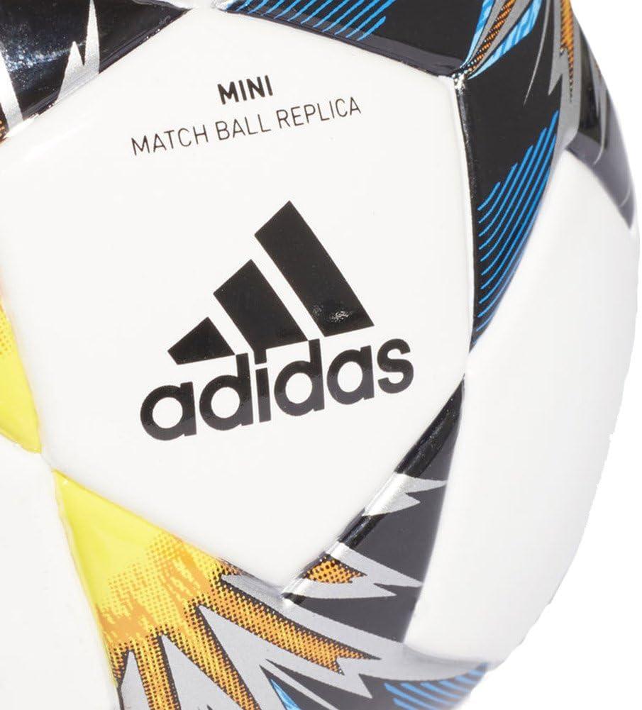 imageadidas Capitano Soccer BallWhiteYellowBlueMini