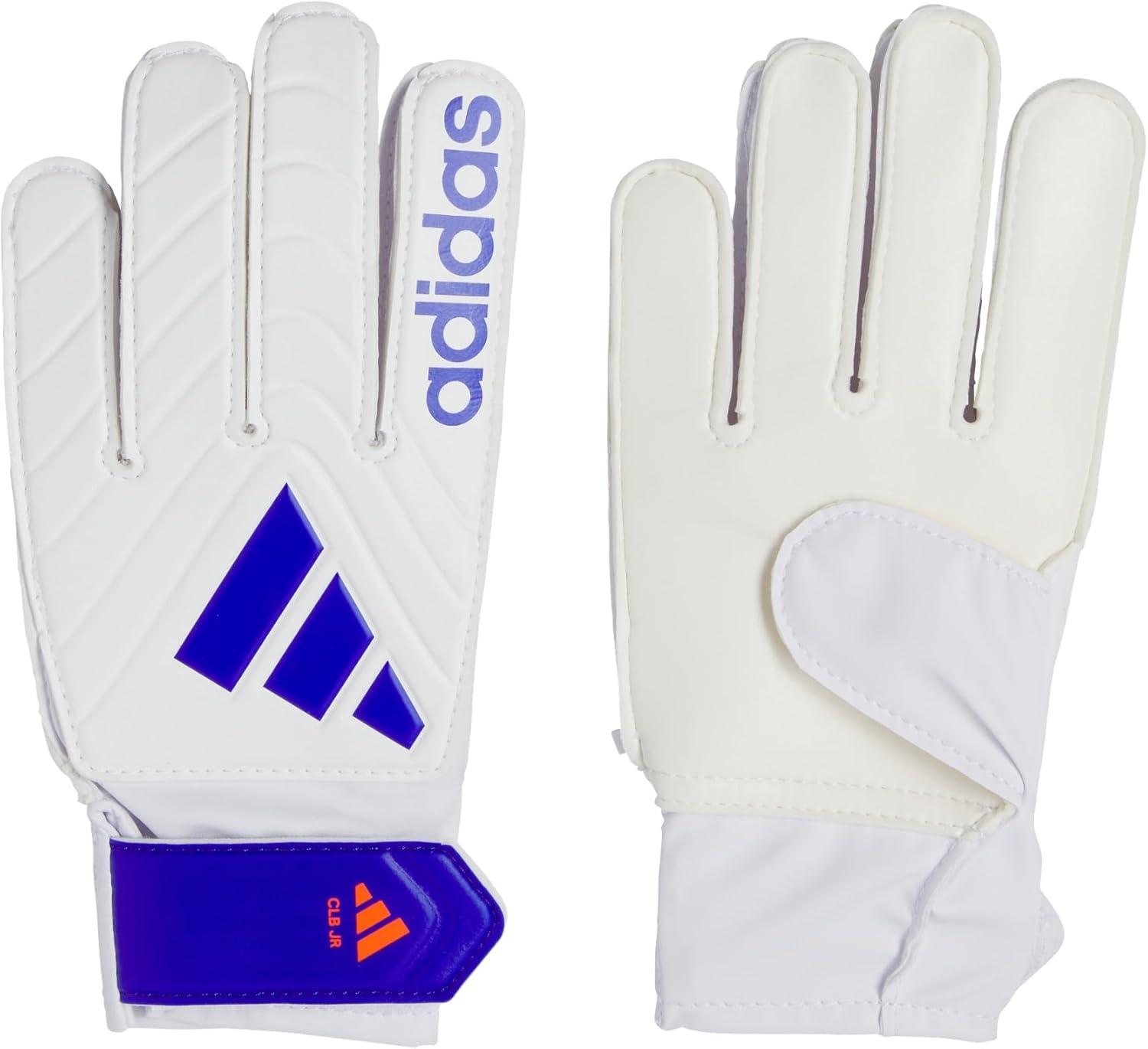 imageadidas Copa Club Goalie Soccer GlovesWhiteLucid BlueSolar Red