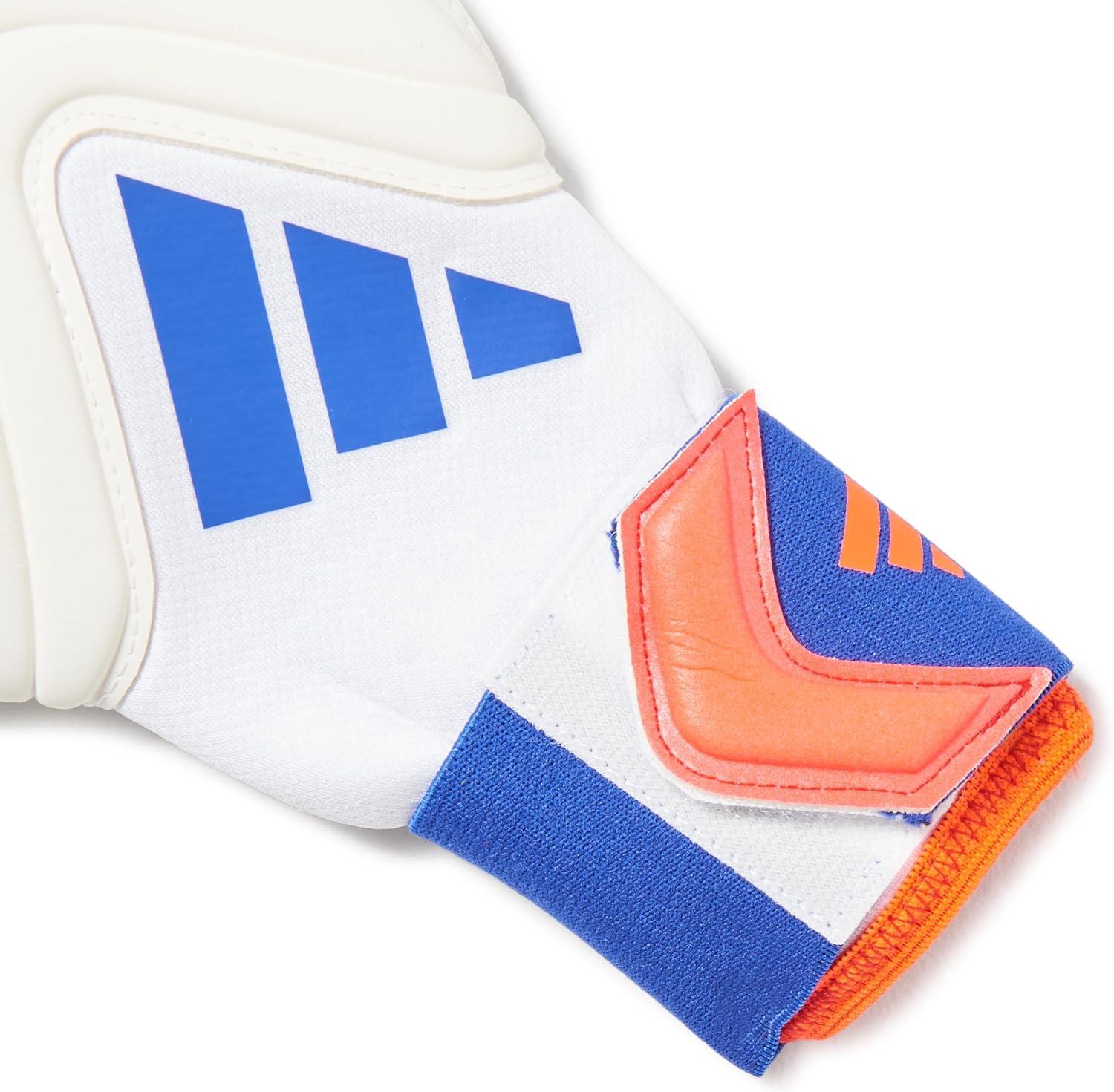 imageadidas Copa League Goalie GlovesWhiteLucid BlueSolar Red