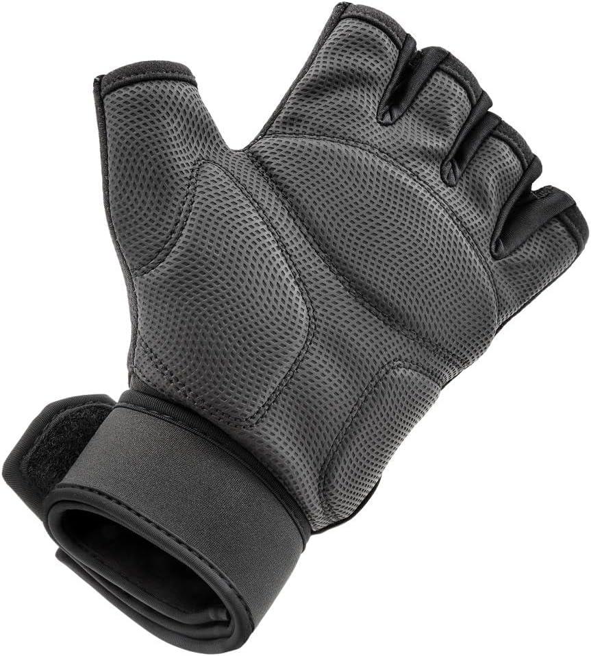 imageadidas Elite Training ampamp Weightlifting Gloves Fingerless Workout GlovesGrey