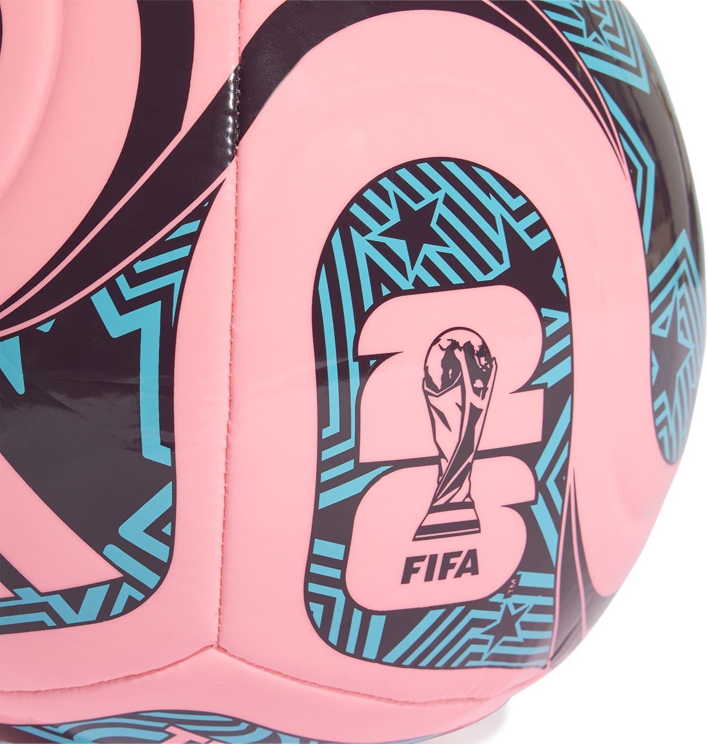 imageadidas FIFA World Cup 26 Trionda Soccer BallBeam PinkNoble RedBlueClub