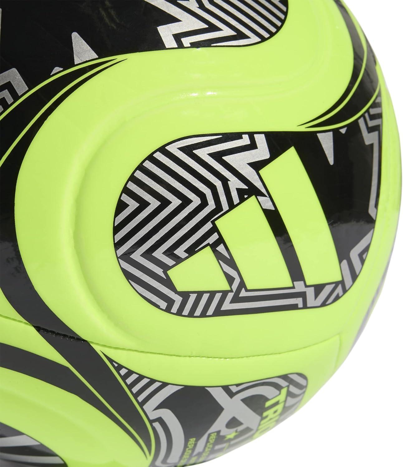 imageadidas FIFA World Cup 26 Trionda Soccer BallLucid LemonBlackSilver MetallicClub