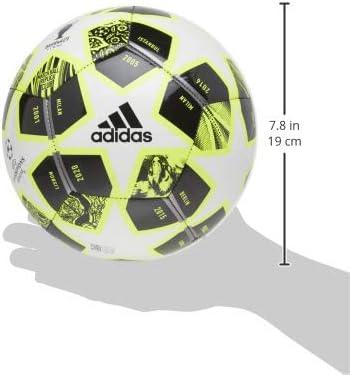 imageadidas Finale Club BallSolar YellowWhiteBlackIron Metallic