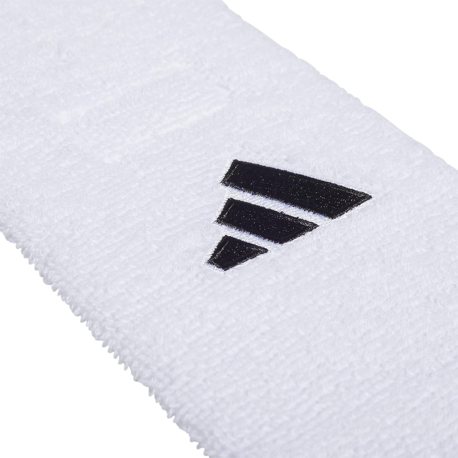 imageadidas Football Team Towel Dries Hands StaysinPlace with Hook and Loop ClosureWhiteBlack