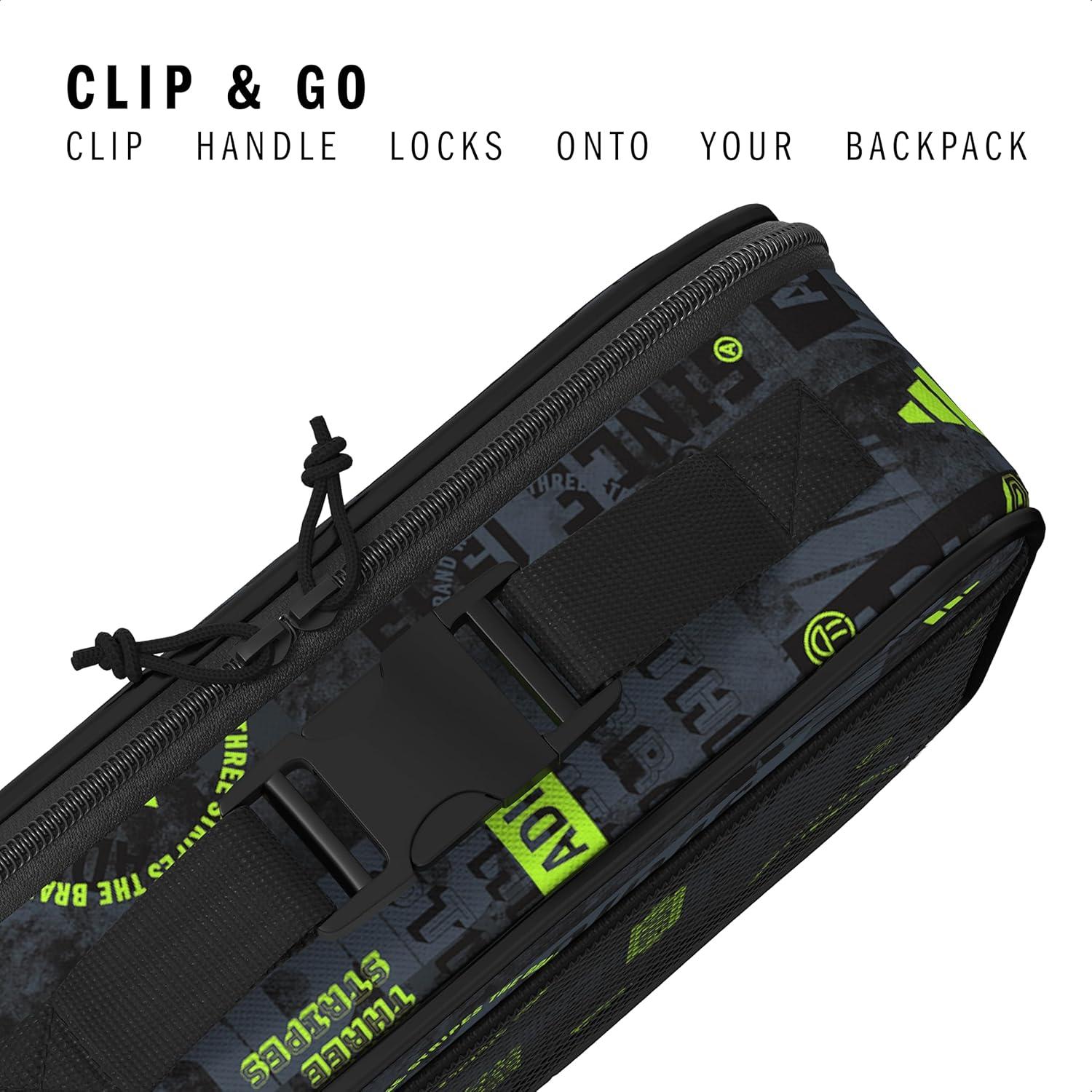 imageadidas Foundation Insulated Lunch Bag for Men and Women Nomad Camo GreySolar GoldSolar RedUpscaled MixblackWhite