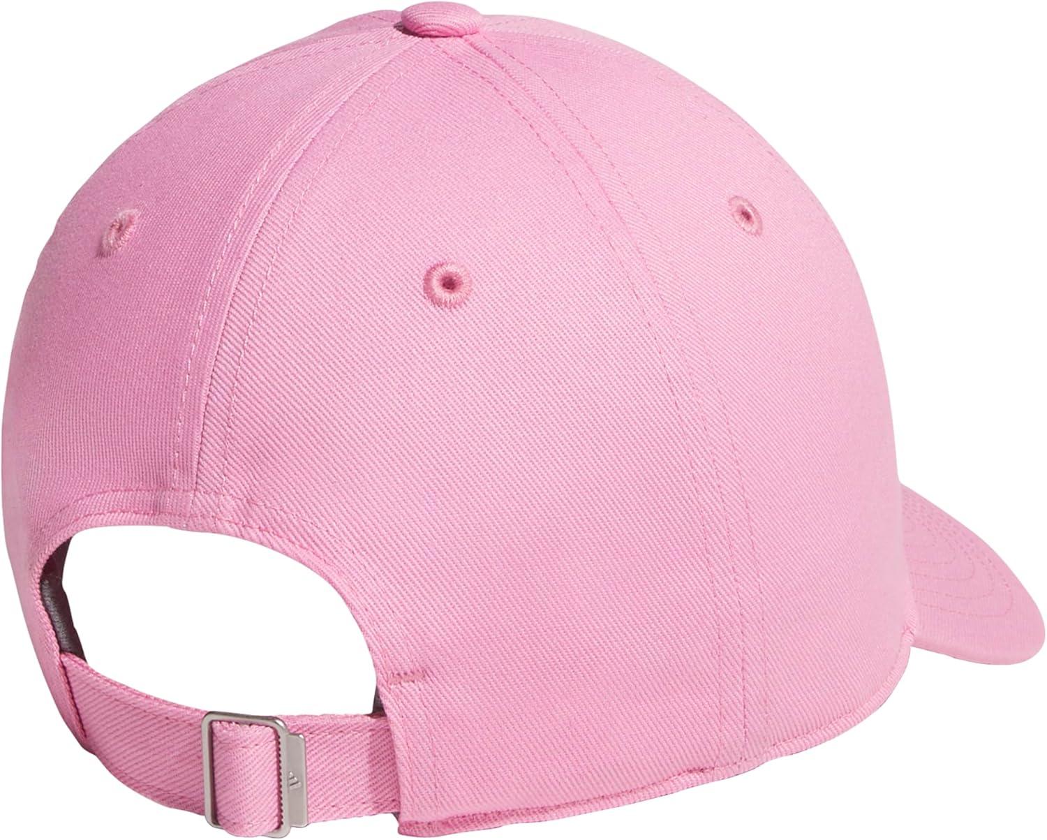 imageadidas Kids Baseball Cap for Boys and Girls Youth Washed Cotton Adjustable Hat Ultimate SaturdayTropic BloomWhite