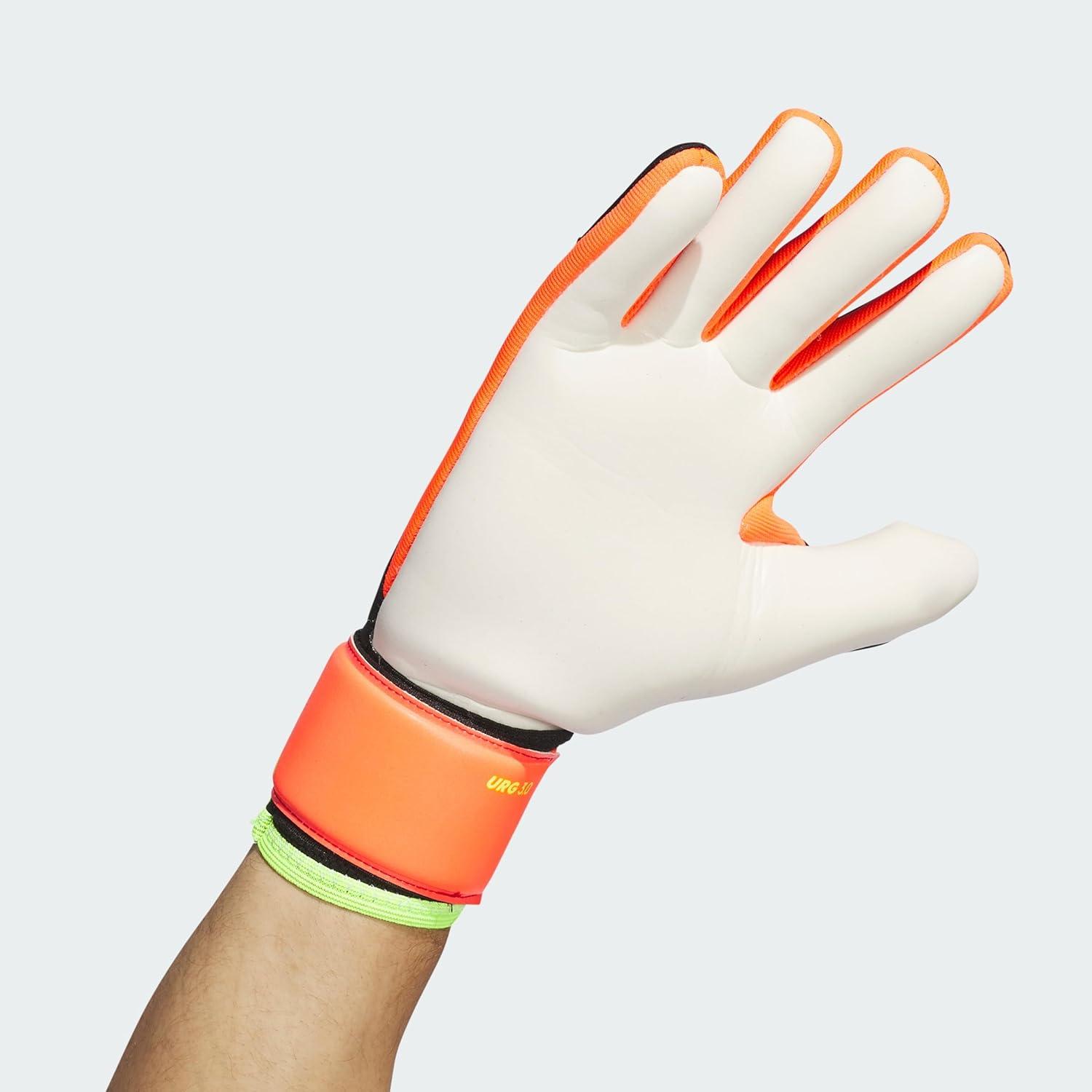 imageadidas League Predator Goalie GlovesBlackSolar RedSolar Yellow