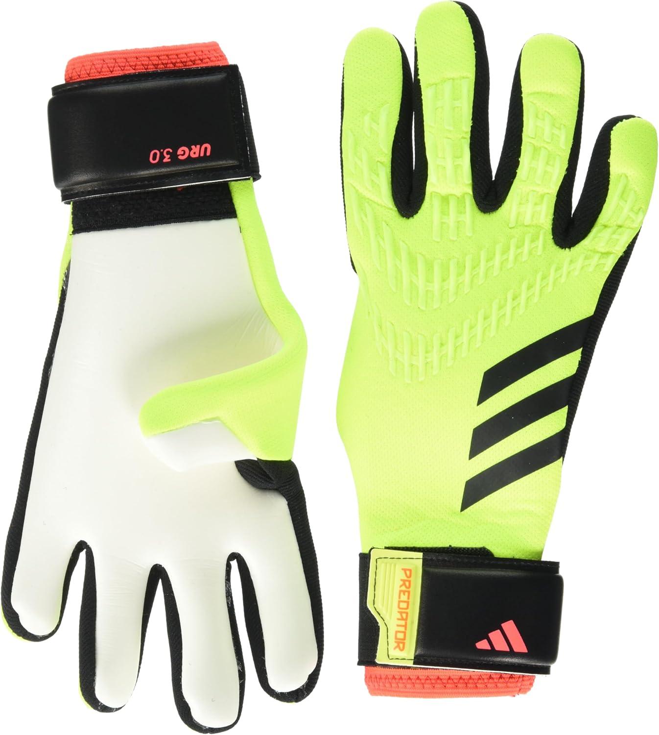 imageadidas League Predator Goalie GlovesSolar YellowBlackSolar Red