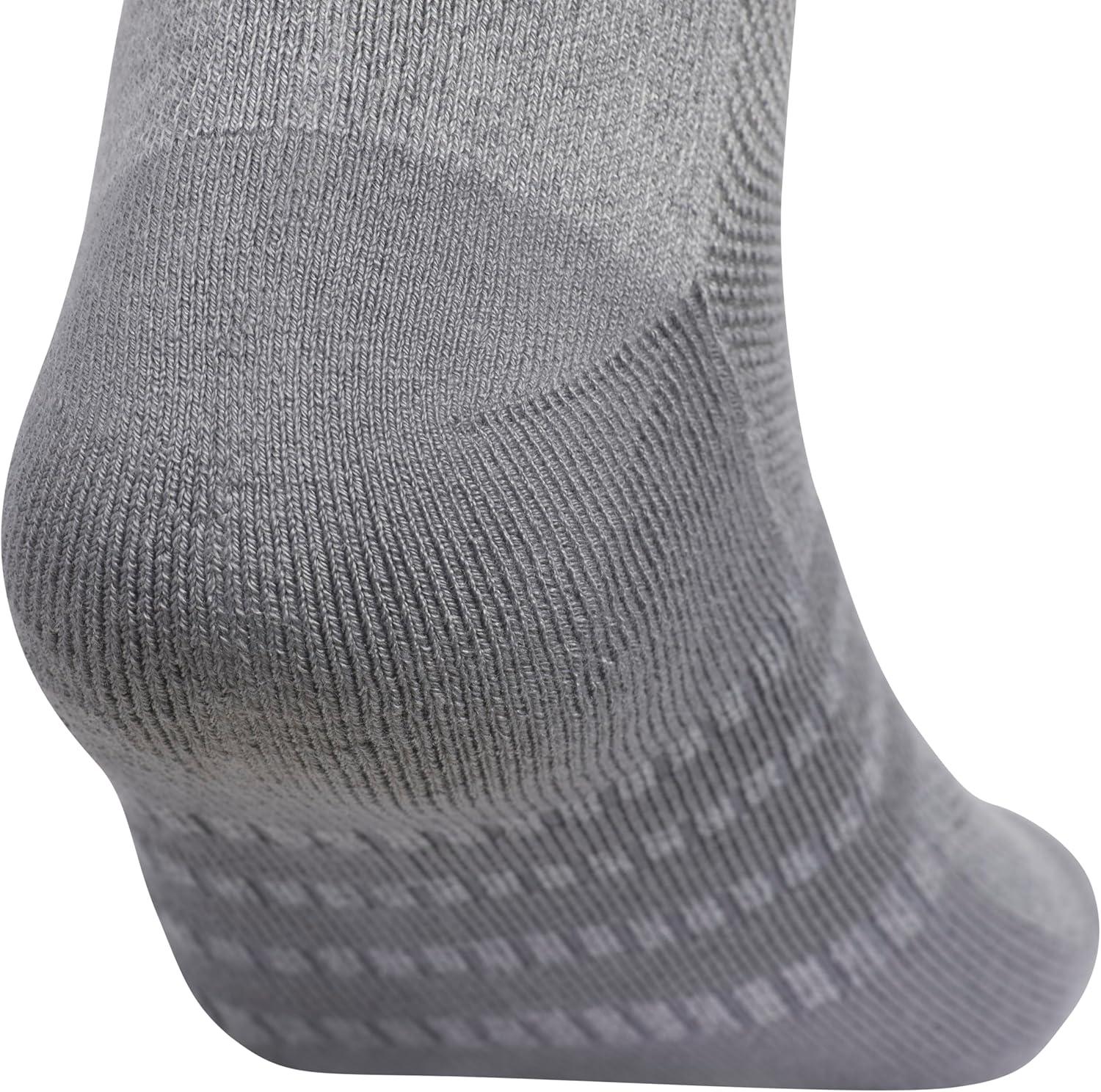 imageadidas Mens Cushioned X 4 3Pack MidCrew SockOnix GreyGrey