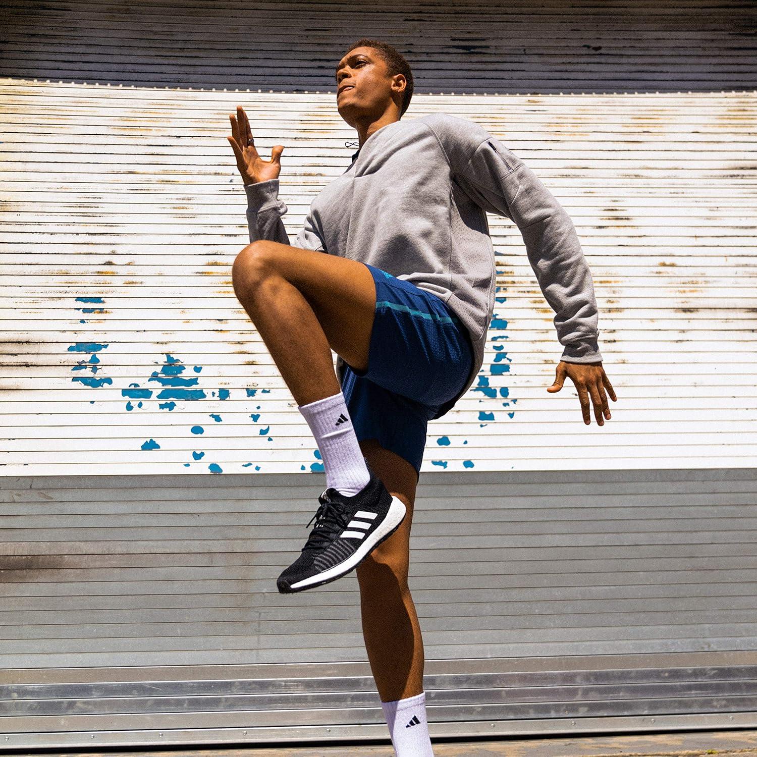 imageadidas Mens Performance Stretch Cotton Boxer Briefs 3Pack Soft Underwear Superior ComfortBlackGrey GreyBlack WhiteBlack