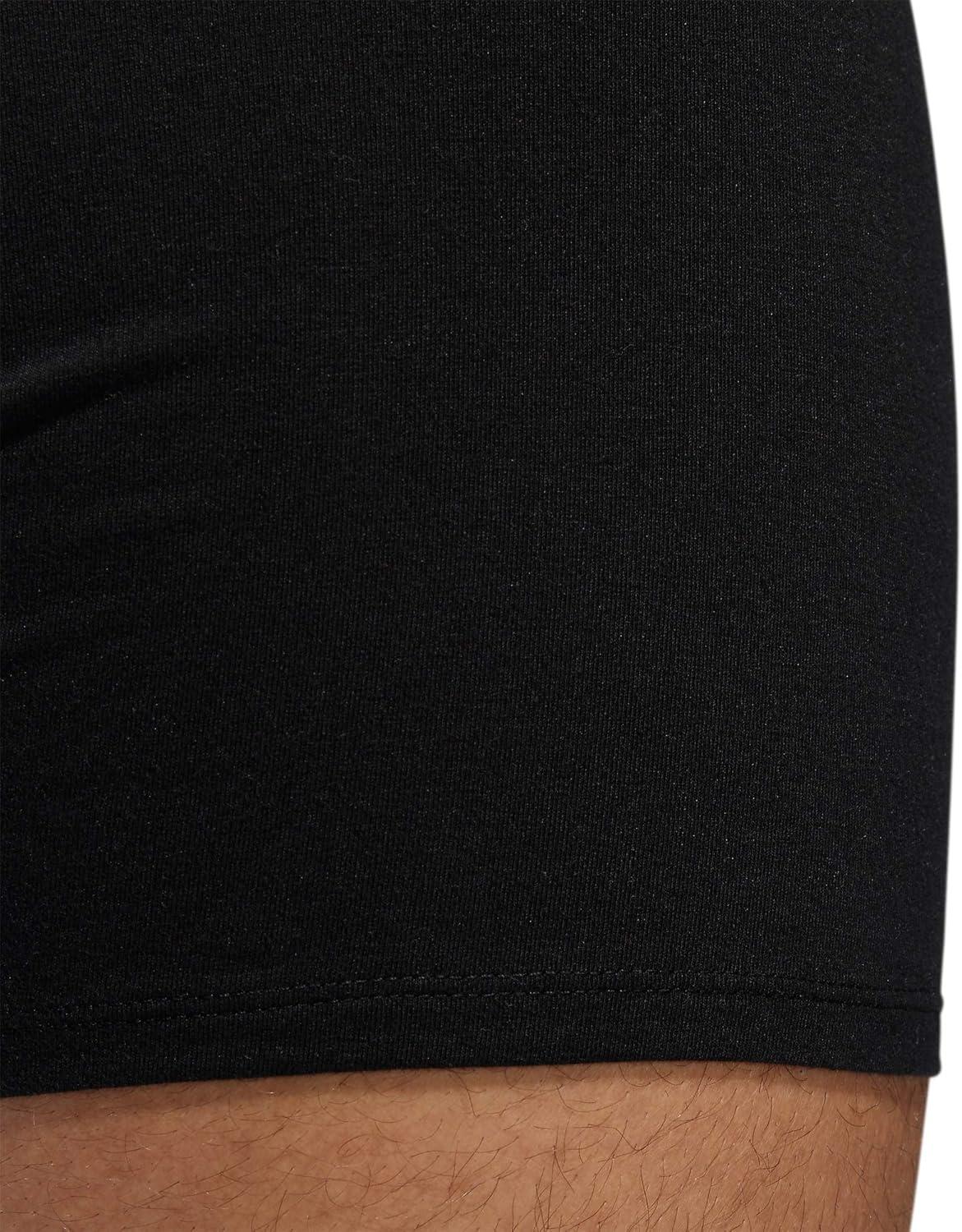 imageadidas Mens Performance Stretch Cotton Boxer Briefs 3Pack Soft Underwear Superior ComfortBlackLight Onix Grey