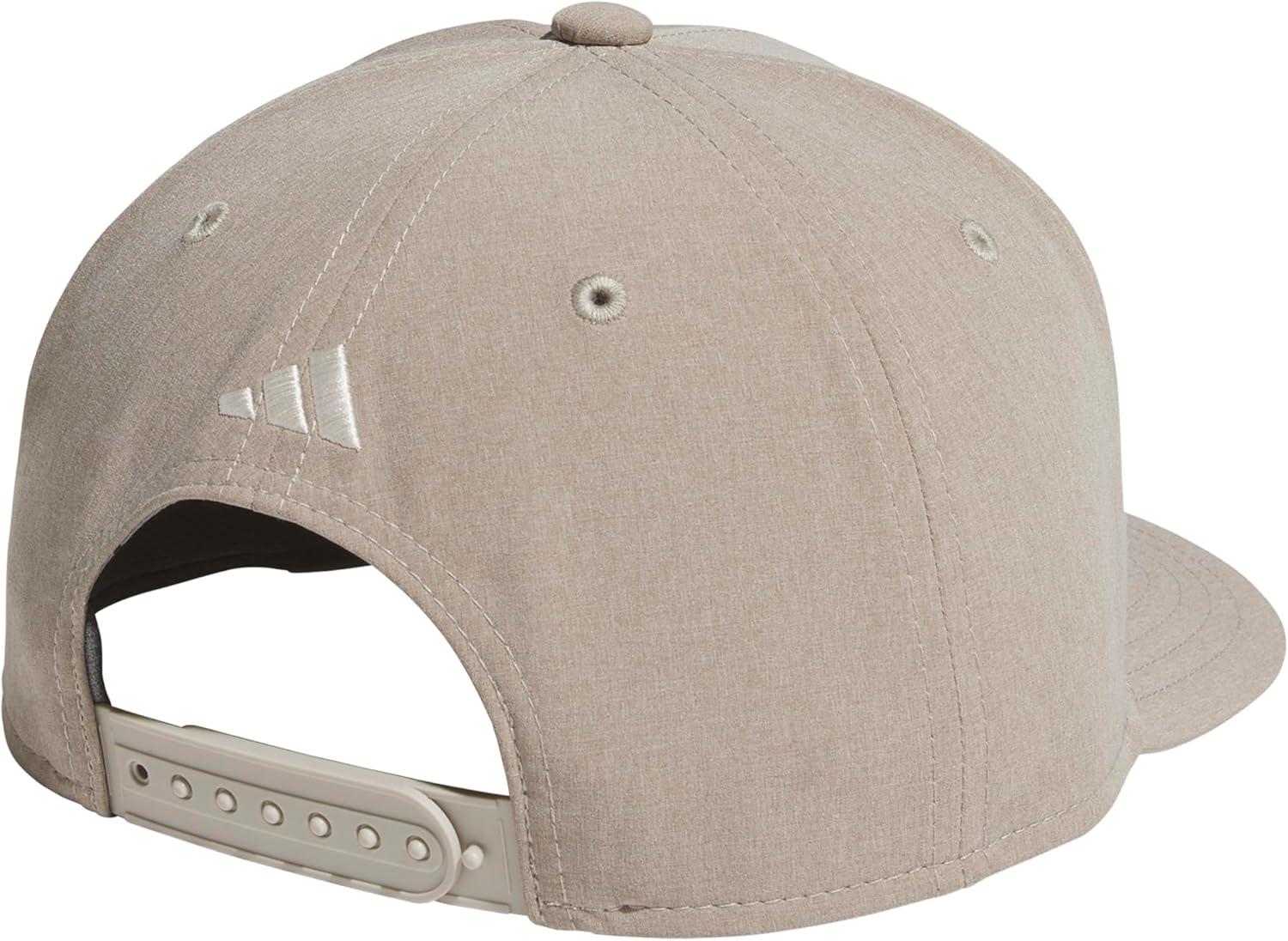 imageadidas Mens Scorecard High Crown Low Curve Brim Snapback Adjustable Fit Course Style HatWonder AluminaGrey Three