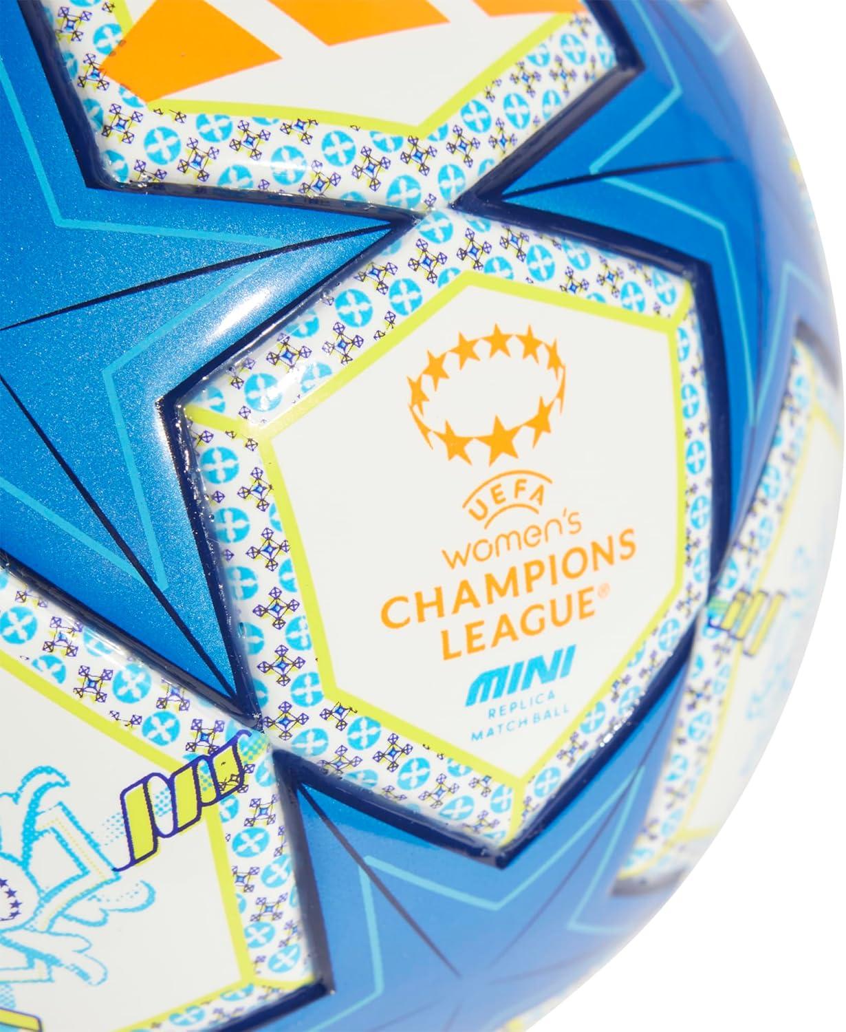 imageadidas Mini Soccer BallWhiteOrangeNight SkyPantone