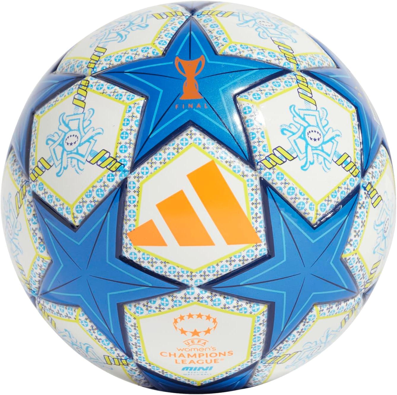 imageadidas Mini Soccer BallWhiteOrangeNight SkyPantone