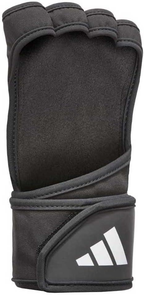 imageadidas OpenBack Training ampamp Weightlifting Gloves Fingerless Workout GlovesExtra Small