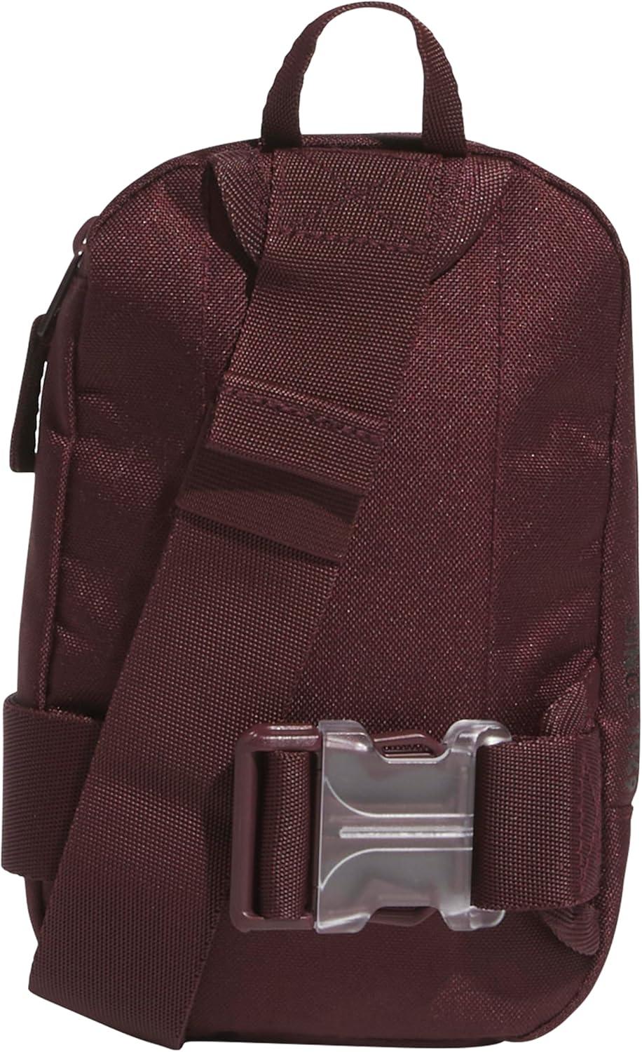 imageadidas Prime Mini Sling Crossbody Bag Small Size for Festivals and Travel Black OSFAAurora Ruby Red