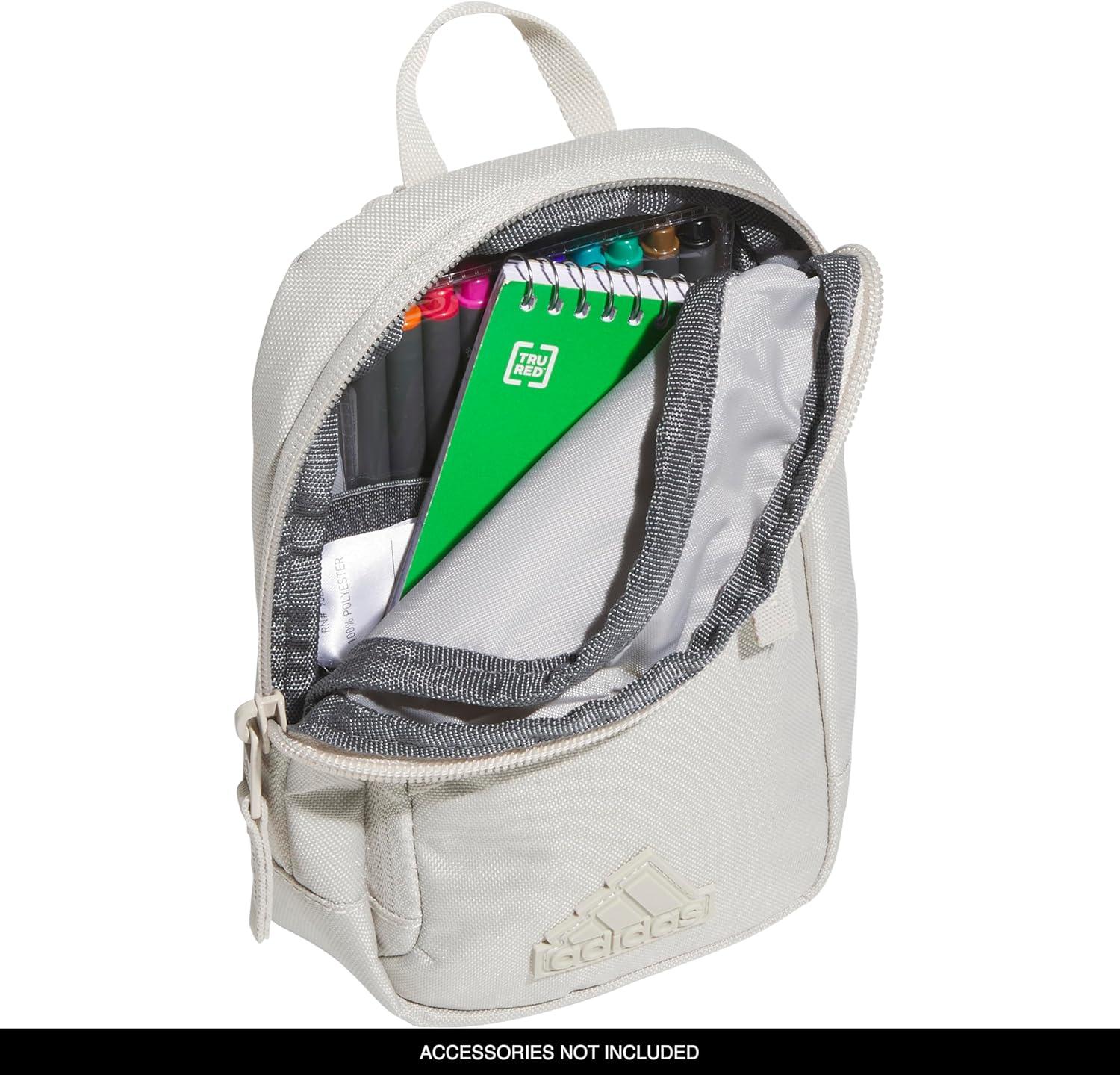 imageadidas Prime Mini Sling Crossbody Bag Small Size for Festivals and Travel Black OSFAWonder Alumina Grey