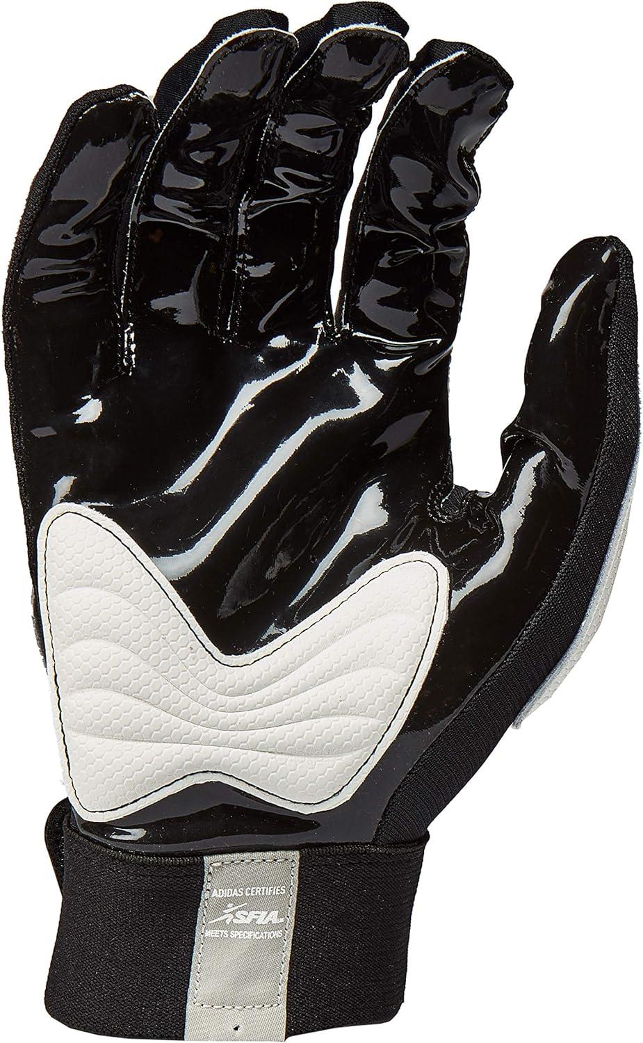 imageadidas Scorch Destroy 2 Youth Full Finger Football Linemans Gloves Multiple StylesBlackWhite