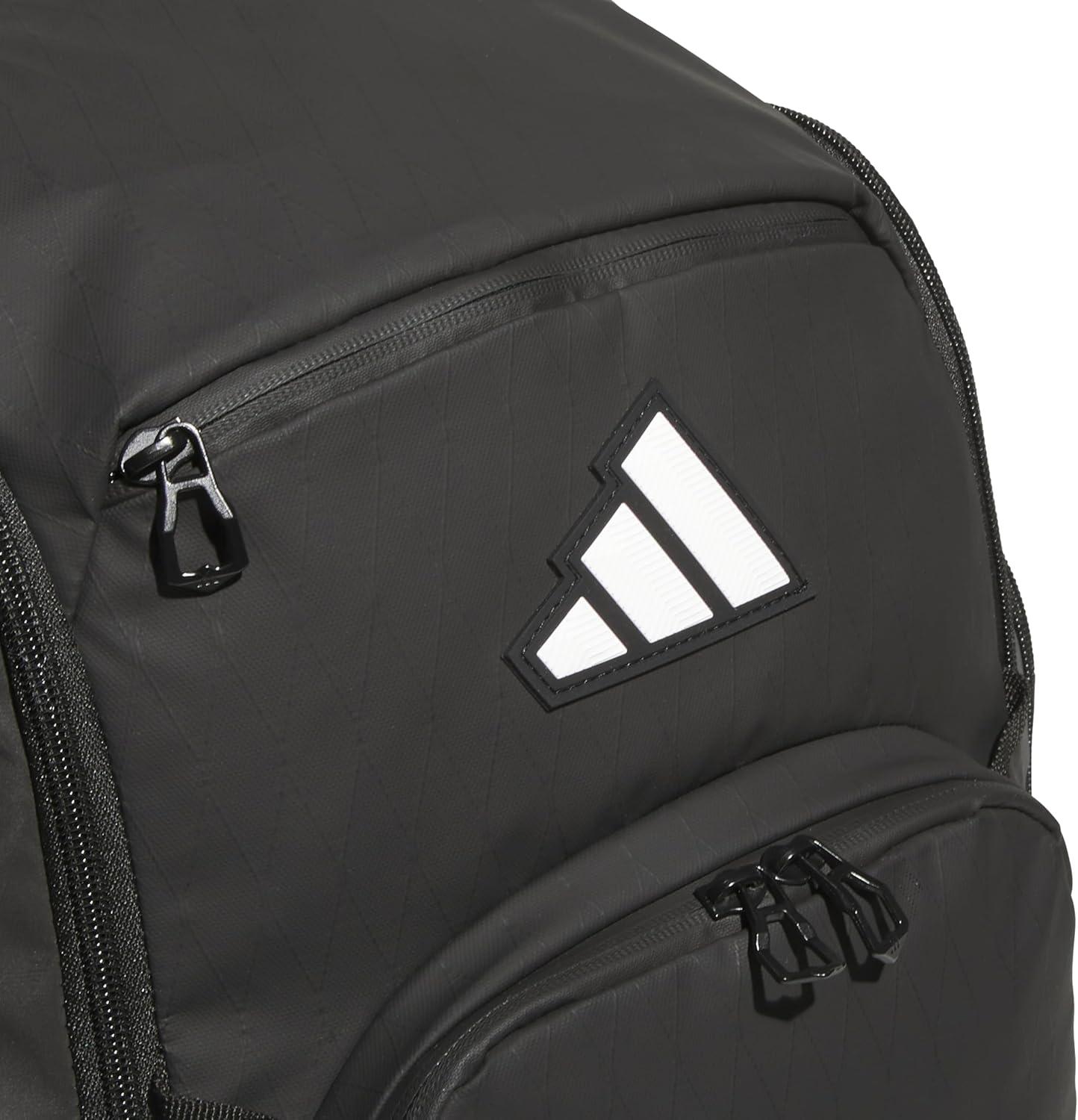 imageadidas Select Basketball Backpack for Men and Women Premium Sports Bag BlackPure Teal Green One SizeBlack