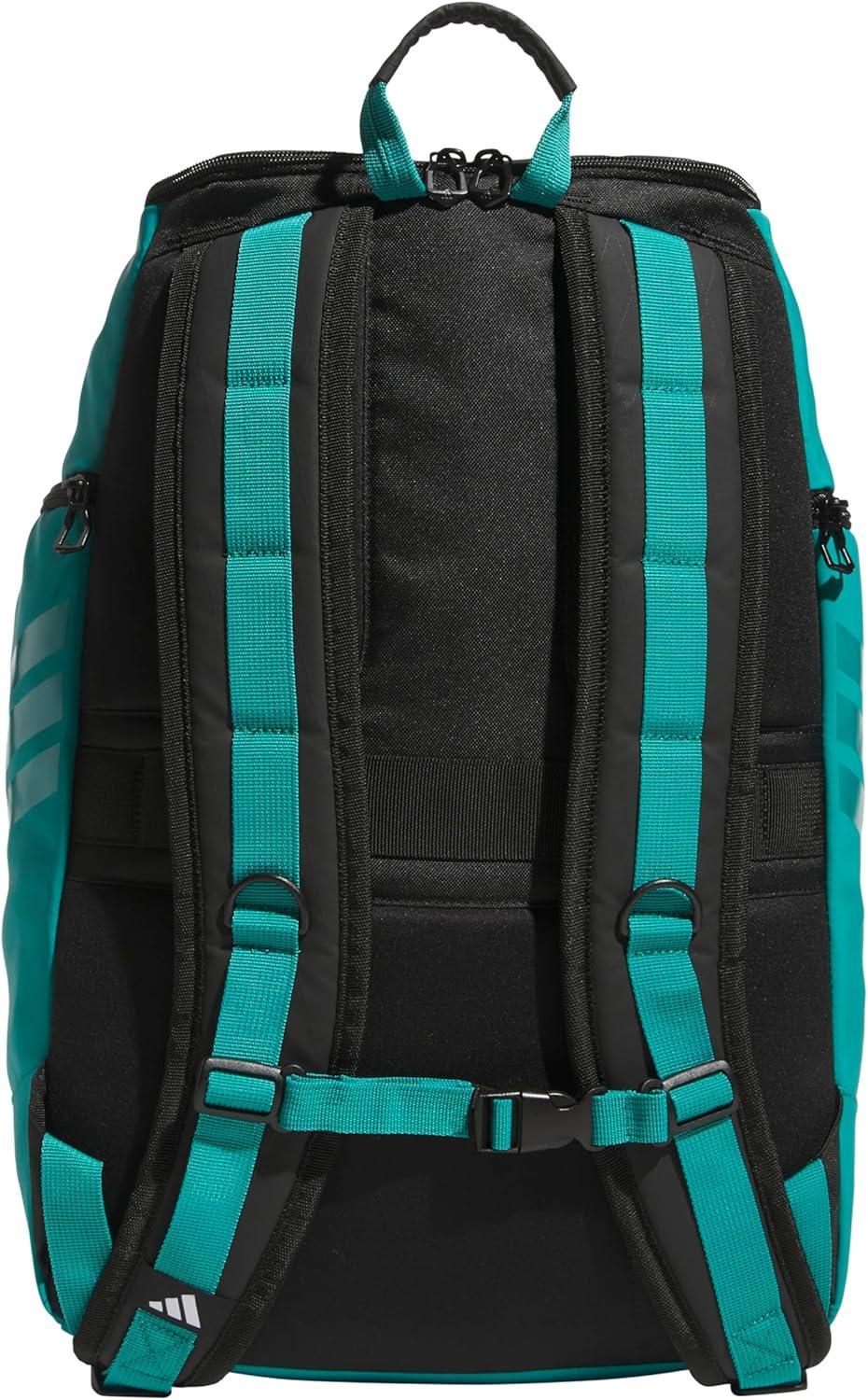 imageadidas Select Basketball Backpack for Men and Women Premium Sports Bag BlackPure Teal Green One SizeBlackPure Teal Green