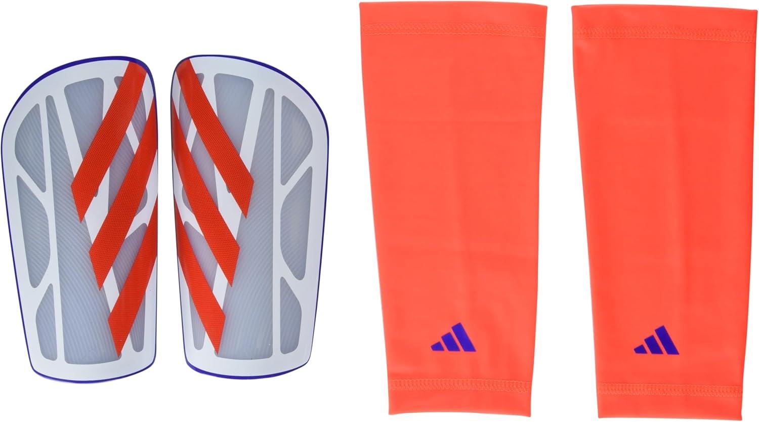 imageadidas Tiro League ShinguardWhiteLucid BlueSolar Red