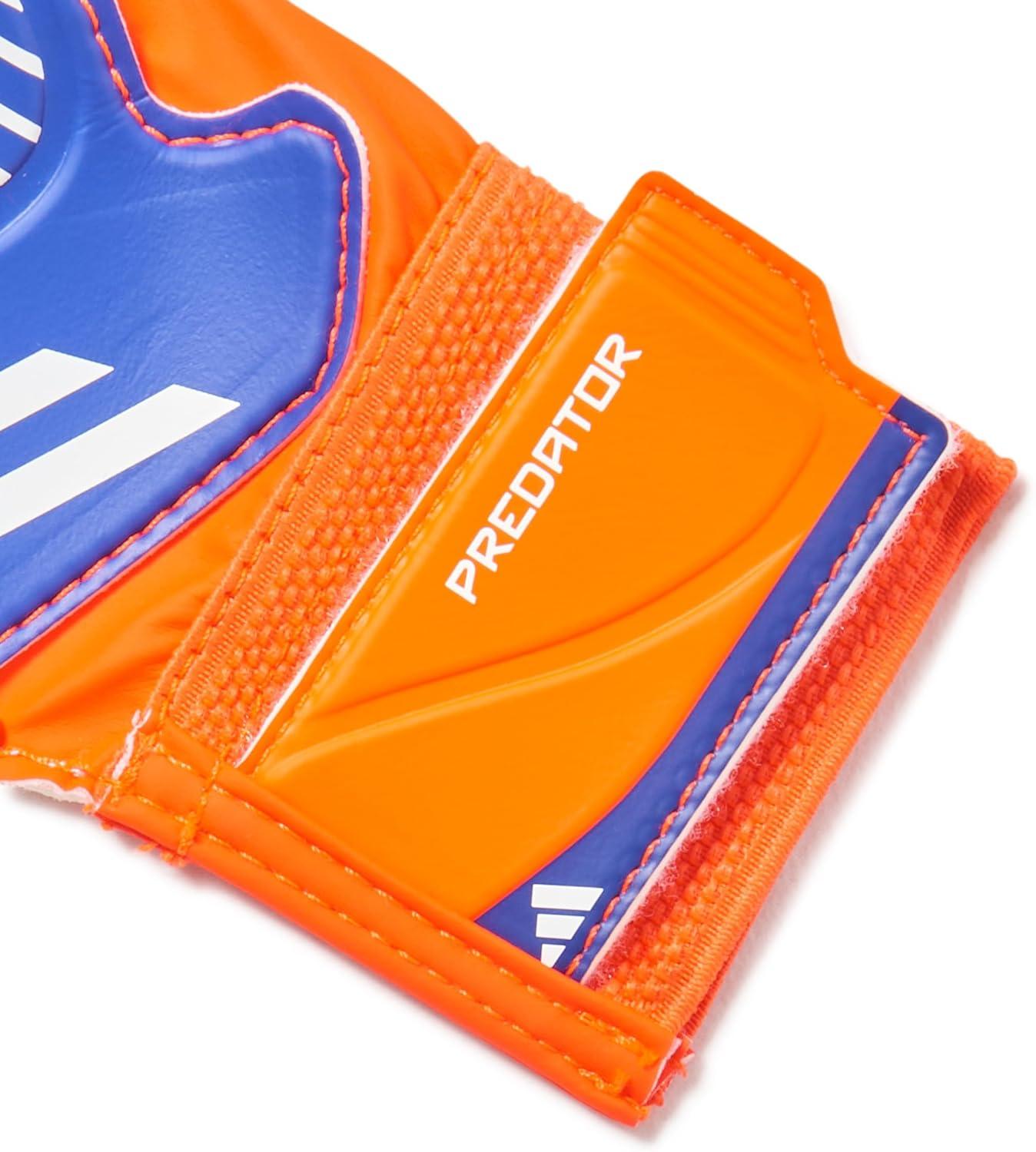 imageadidas Training Predator Goalie Soccer GlovesLucid BlueSolar RedWhite