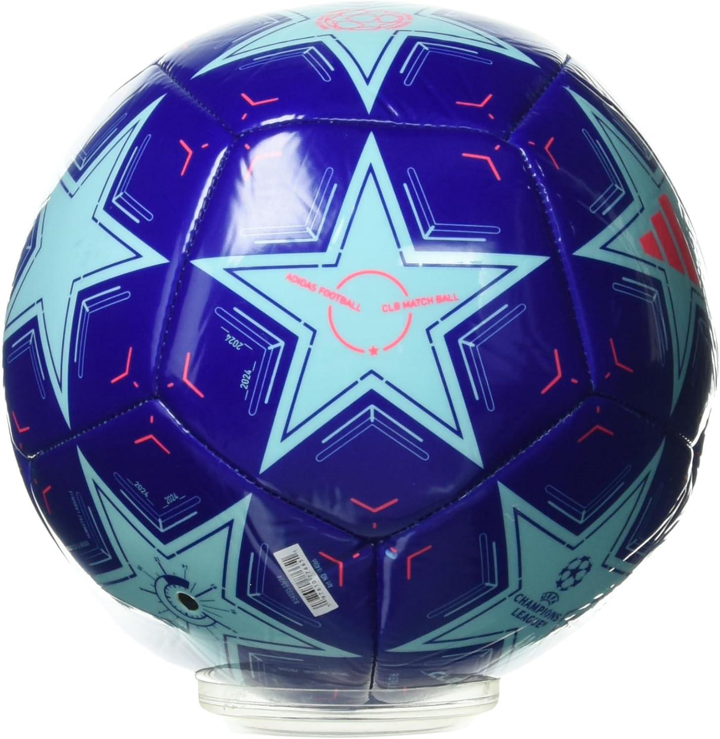 imageadidas UEFA Champions League Soccer BallClear AquaLucid BlueTurbo