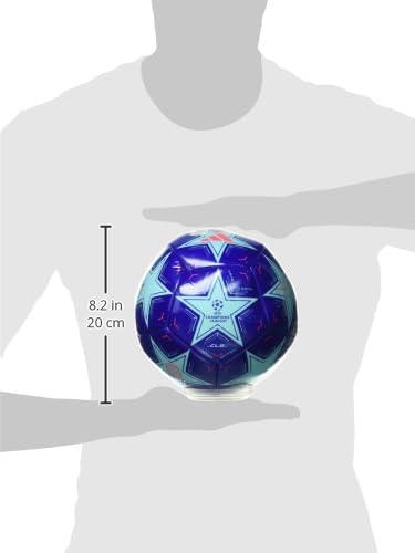 imageadidas UEFA Champions League Soccer BallClear AquaLucid BlueTurbo