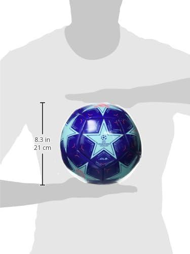 imageadidas UEFA Champions League Soccer BallClear AquaLucid BlueTurbo