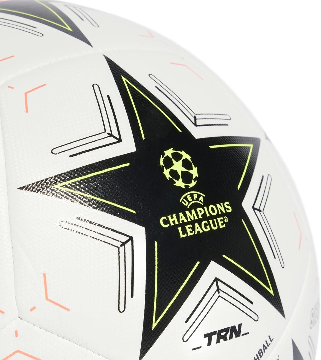 imageadidas UEFA Champions League Training Ball Official Match Design Soft and Durable Butyl Bladder Size 35
