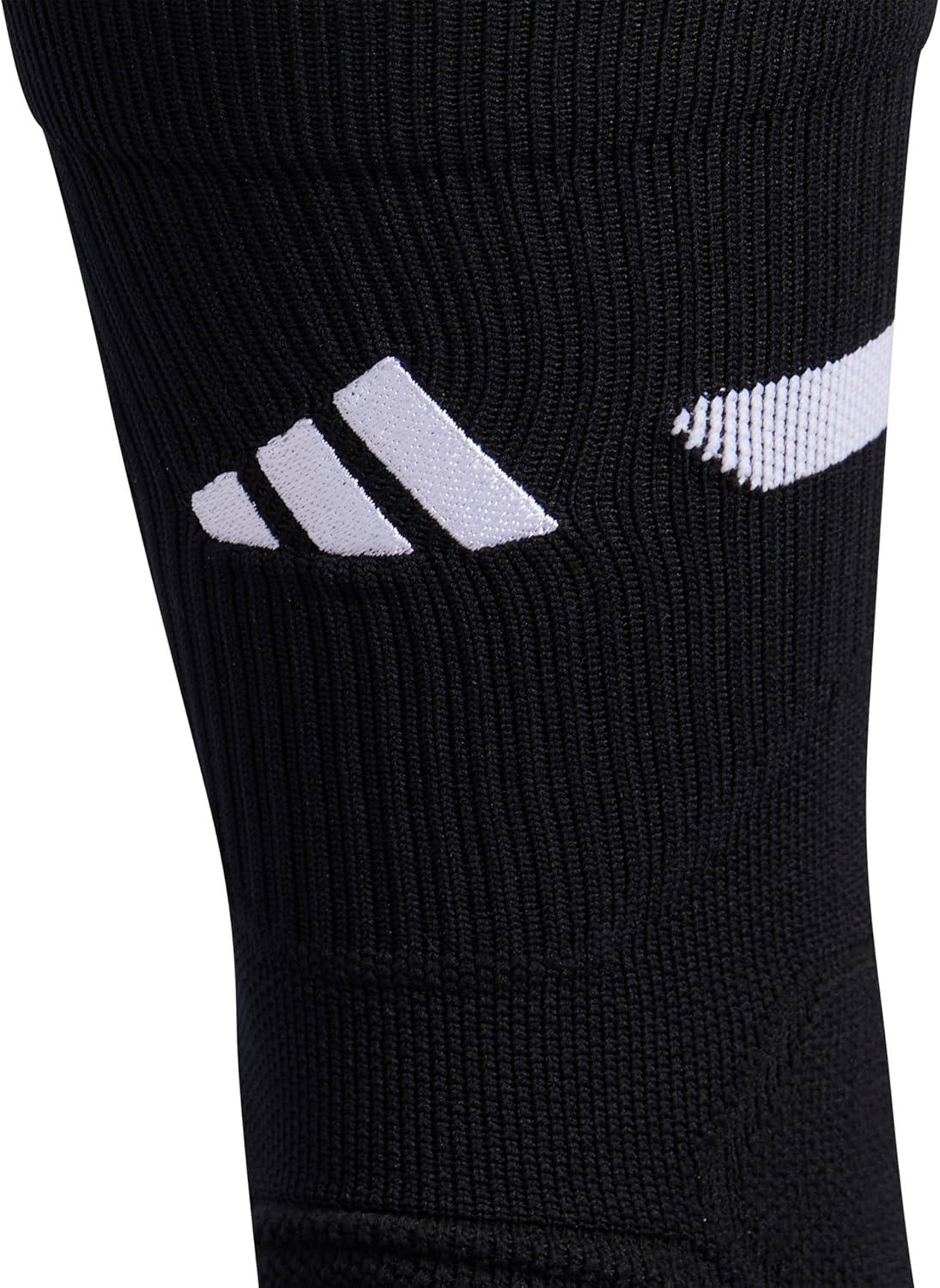 imageadidas Unisex Adizero Football Socks 1 Pair Cushioned Crew for Men Women Kids Team SportsBlackWhite  20