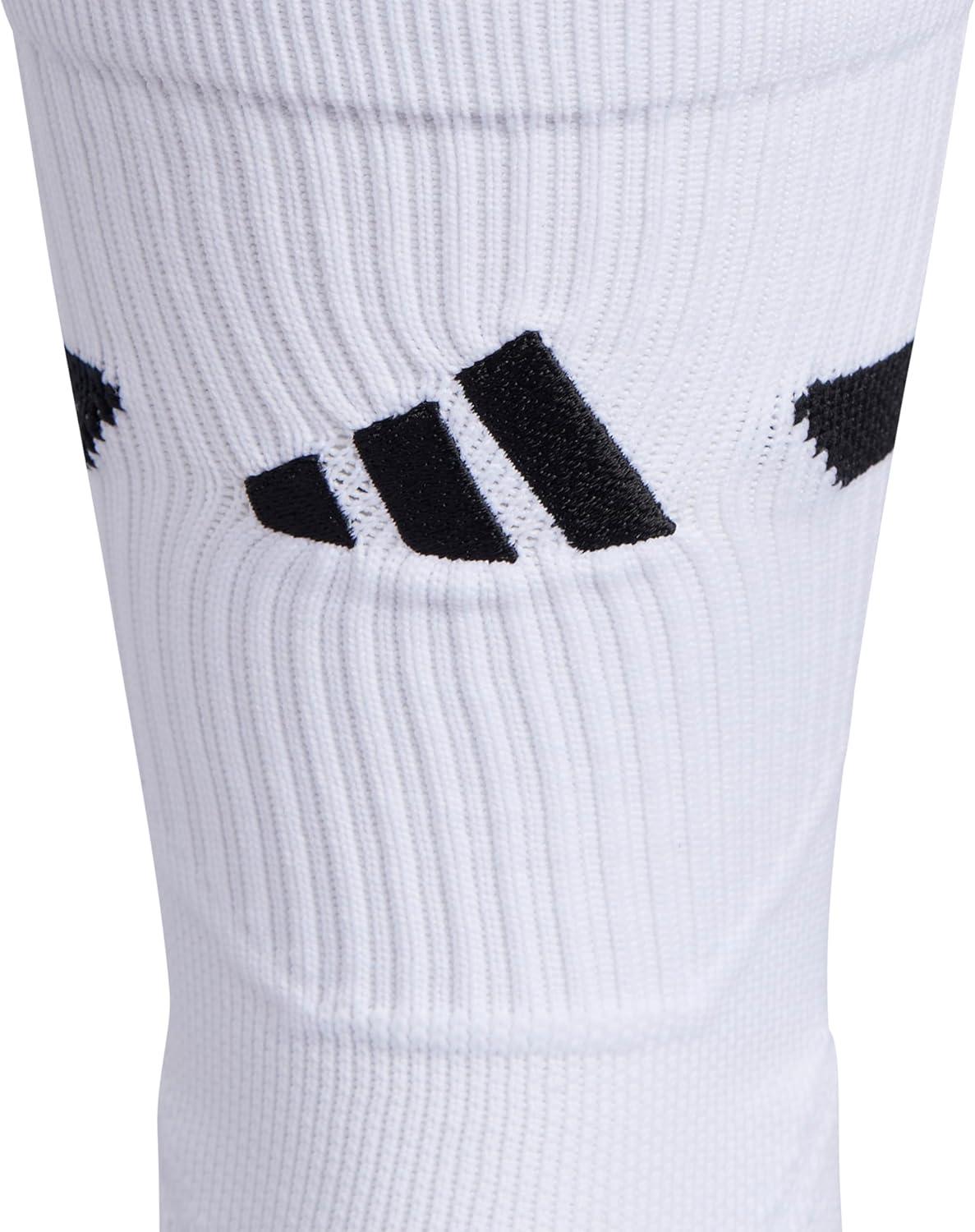 imageadidas Unisex Adizero Football Socks 1 Pair Cushioned Crew for Men Women Kids Team SportsWhiteBlack 20