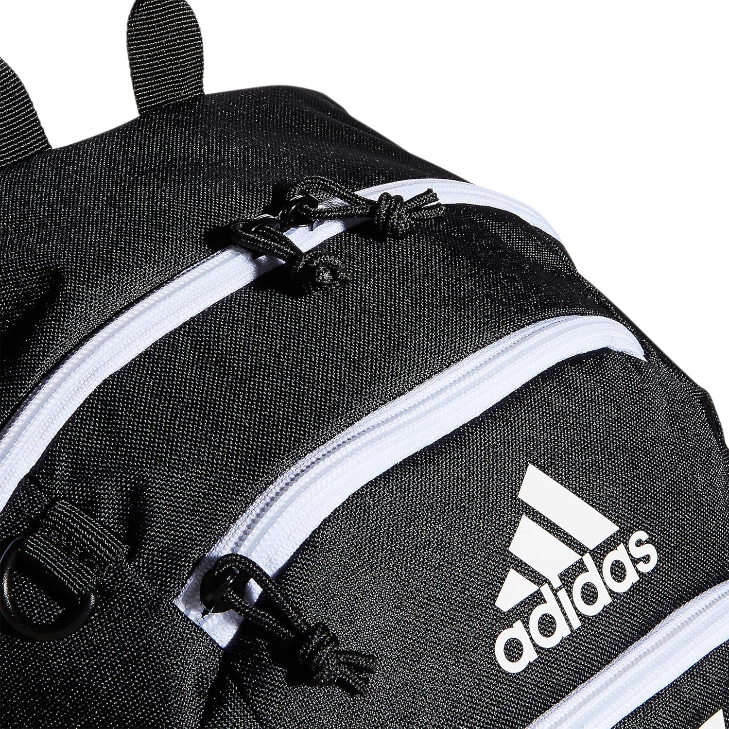 imageadidas Unisex Kids Creator School Backpack for Girls ampamp Boys Durable Bookbag BlackWhite OSFABlackWhite