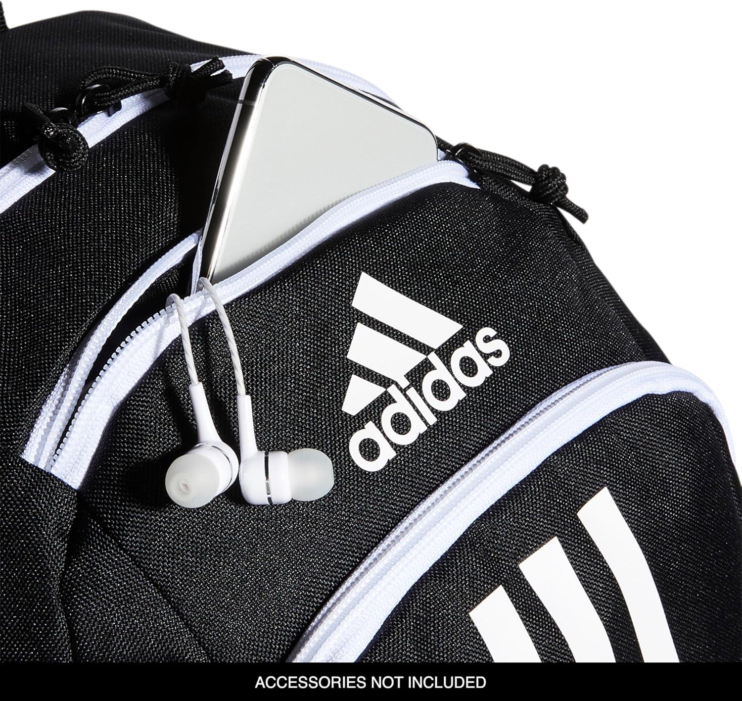 imageadidas Unisex Kids Creator School Backpack for Girls ampamp Boys Durable Bookbag BlackWhite OSFABlackWhite