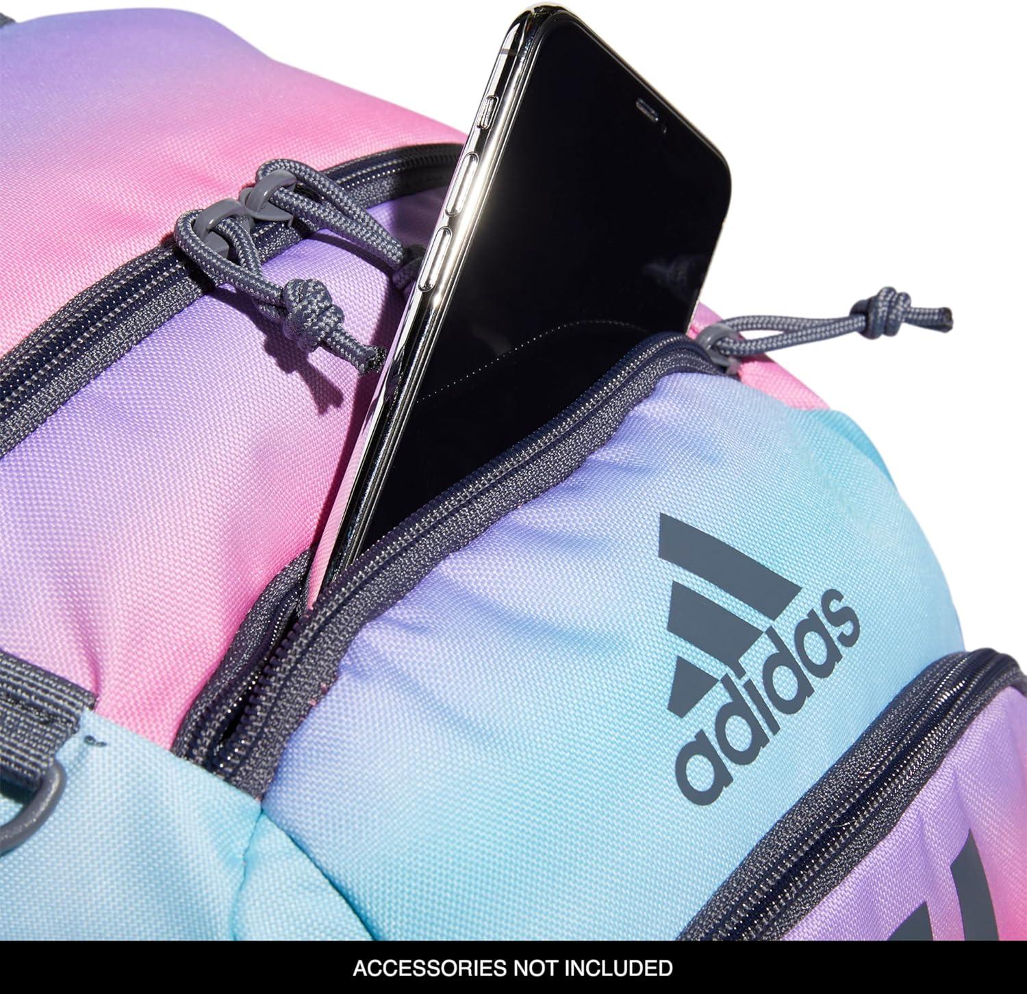 imageadidas Unisex Kids Creator School Backpack for Girls ampamp Boys Durable Bookbag BlackWhite OSFAGradient Rose Tone PinkOnix Grey
