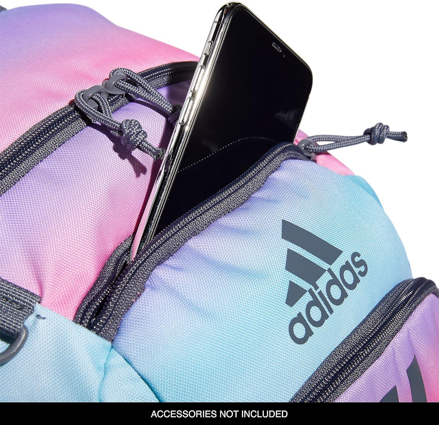 imageadidas Unisex Kids Creator School Backpack for Girls ampamp Boys Durable Bookbag BlackWhite OSFAGradient Rose Tone PinkOnix Grey