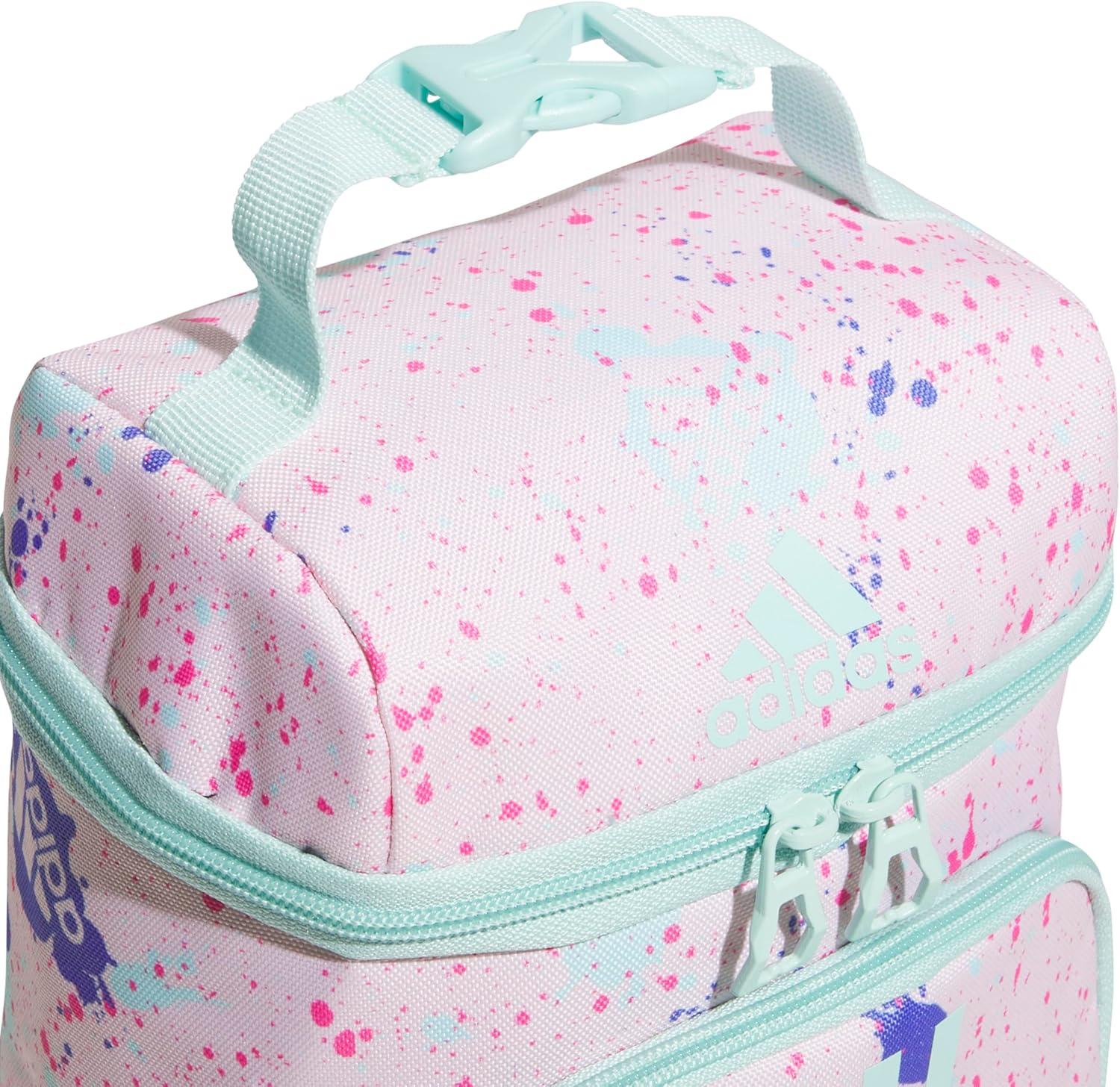 imageadidas Unisex Kids Creator School Backpack for Girls ampamp Boys Durable Bookbag BlackWhite OSFASplatter Sandy Pink Splatter Sandy Pink