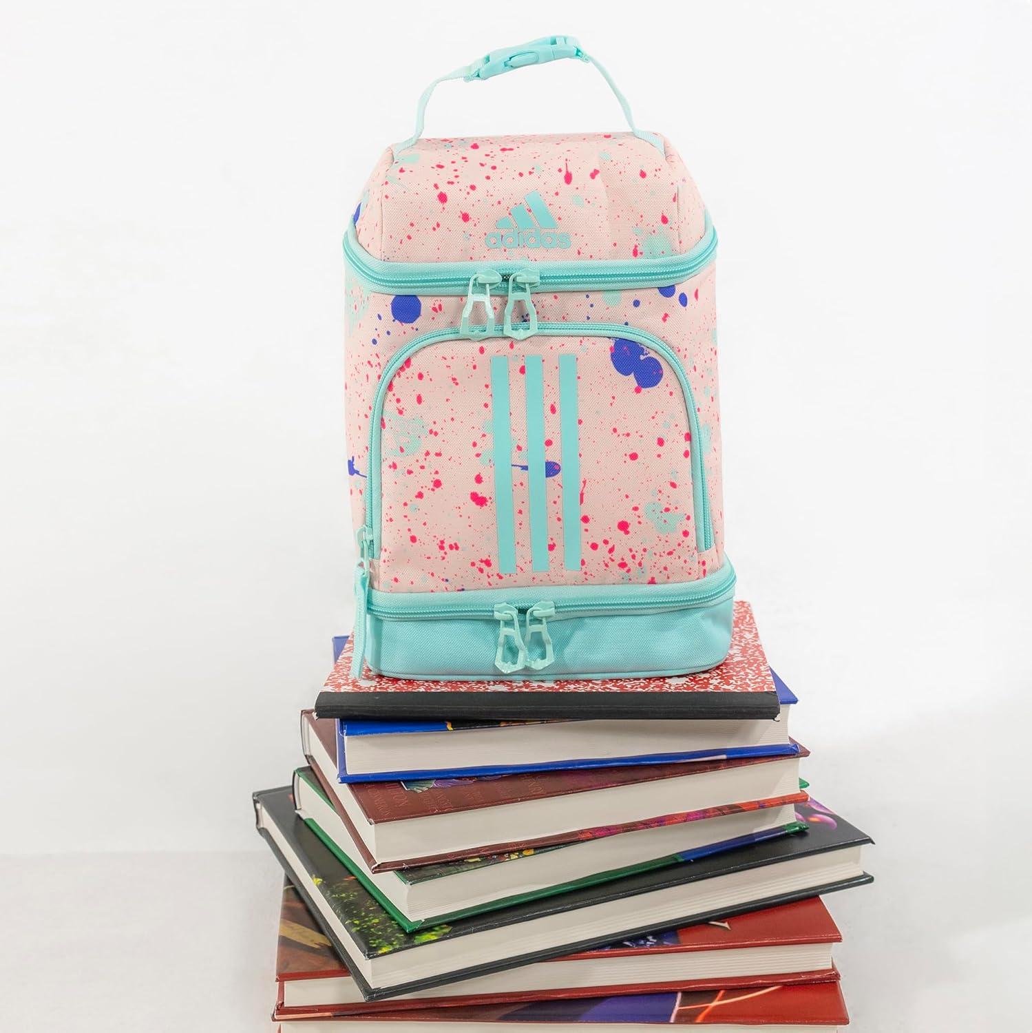 imageadidas Unisex Kids Creator School Backpack for Girls ampamp Boys Durable Bookbag BlackWhite OSFASplatter Sandy Pink Splatter Sandy Pink