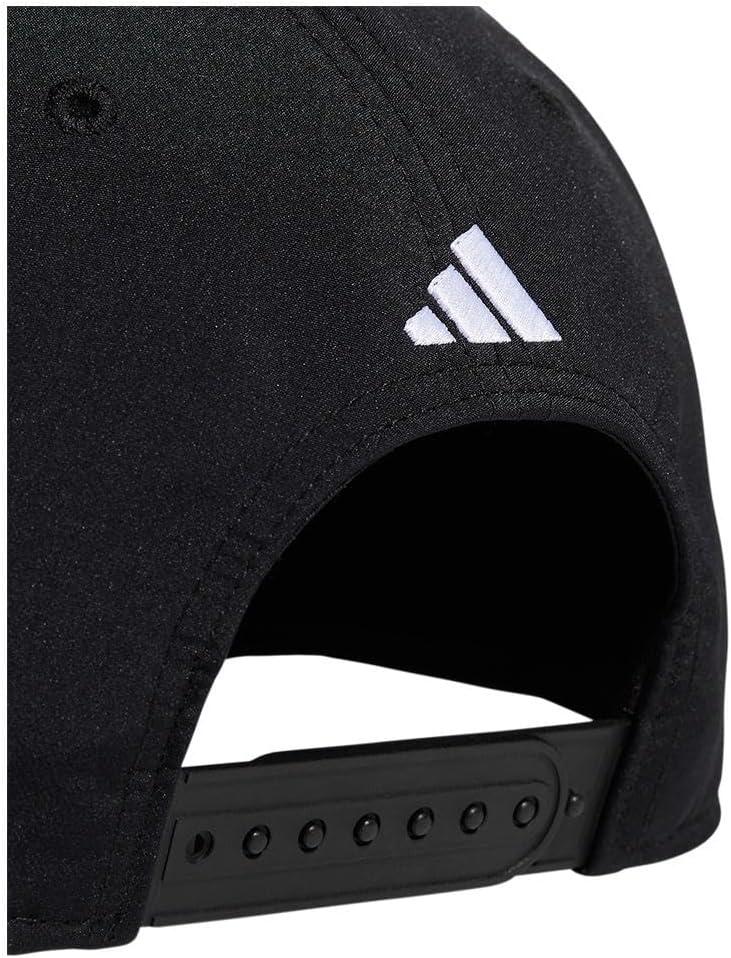 imageadidas UnisexAdult Midrange Hat Snapback Sports Cap with LogoBlackWhite3bar