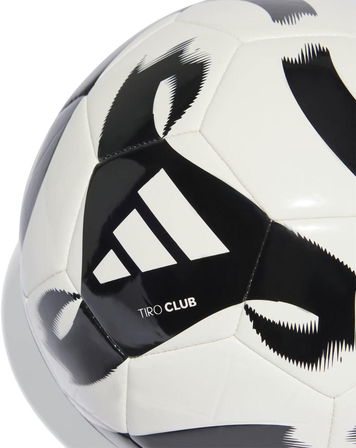imageadidas UnisexAdult Tiro Club BallWhiteBlack