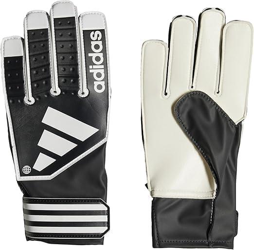 imageadidas UnisexChild Tiro Club Goalkeeper GlovesBlackWhiteBlack