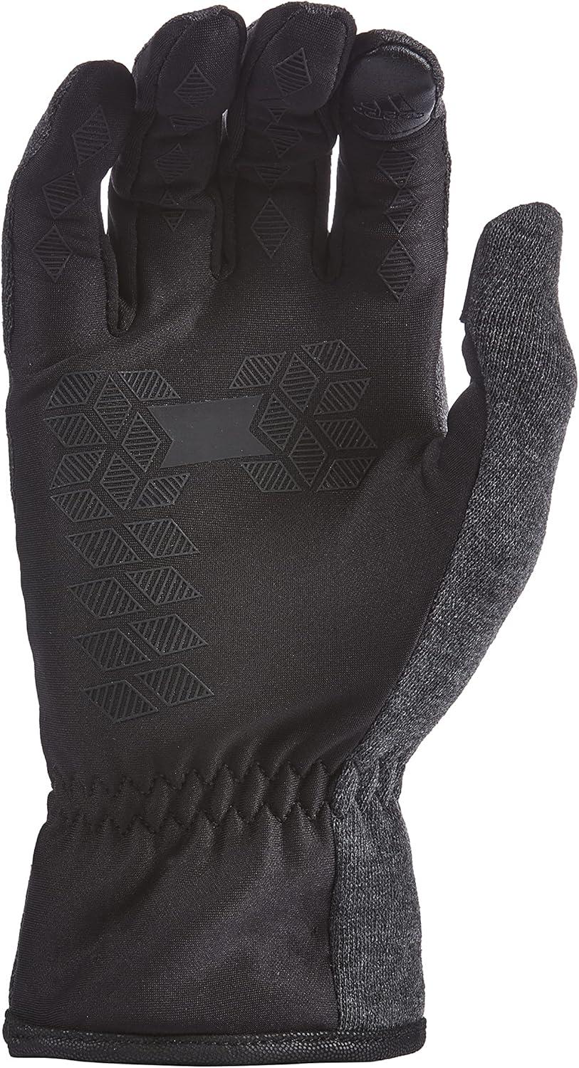 imageadidas Winter Performance Edge 20 Glove with Multiple Touchscreen Conductivity PointsEdge 20 Heather Gray