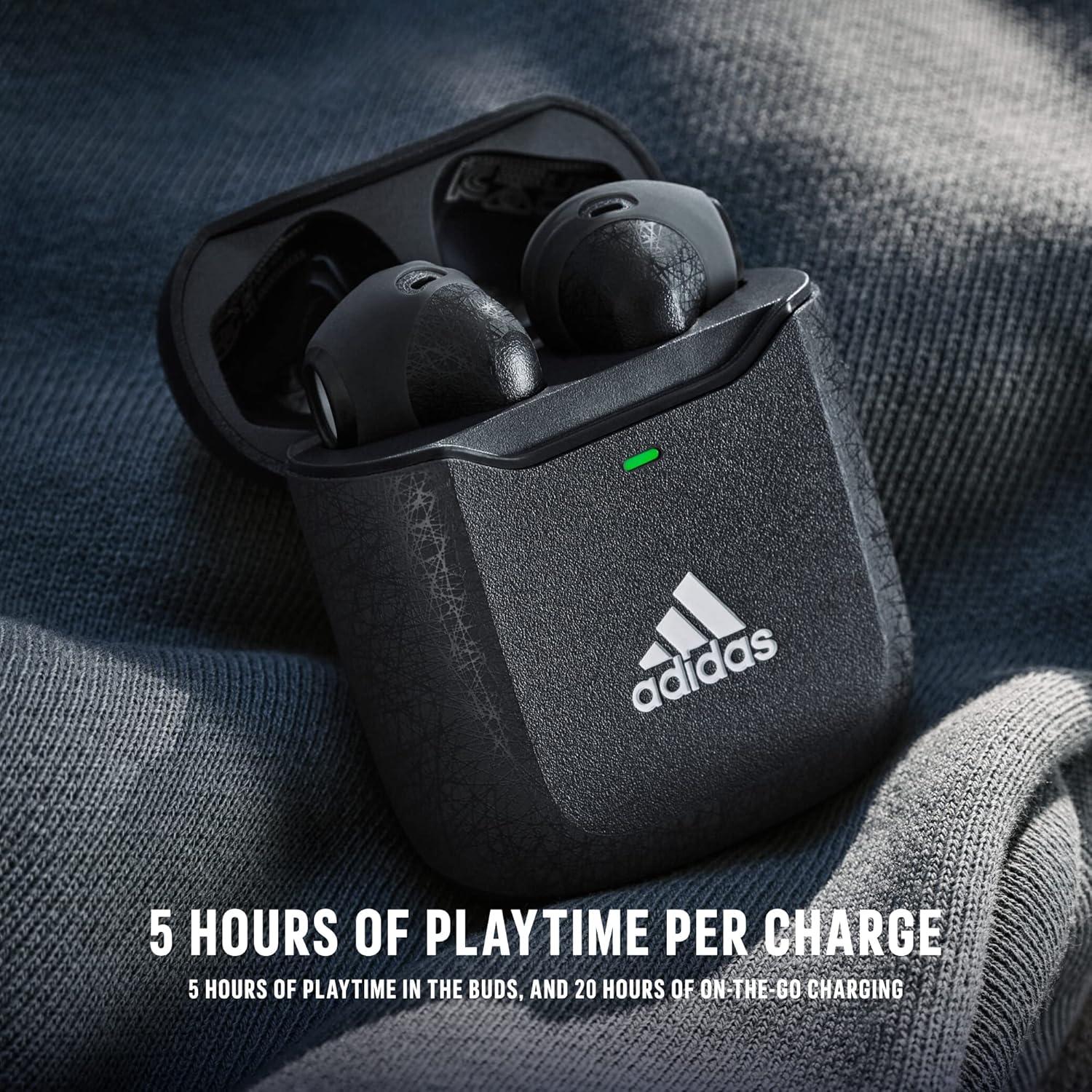 imageadidas ZNE 01 True Wireless Sports Earbuds Night GreyNight Grey