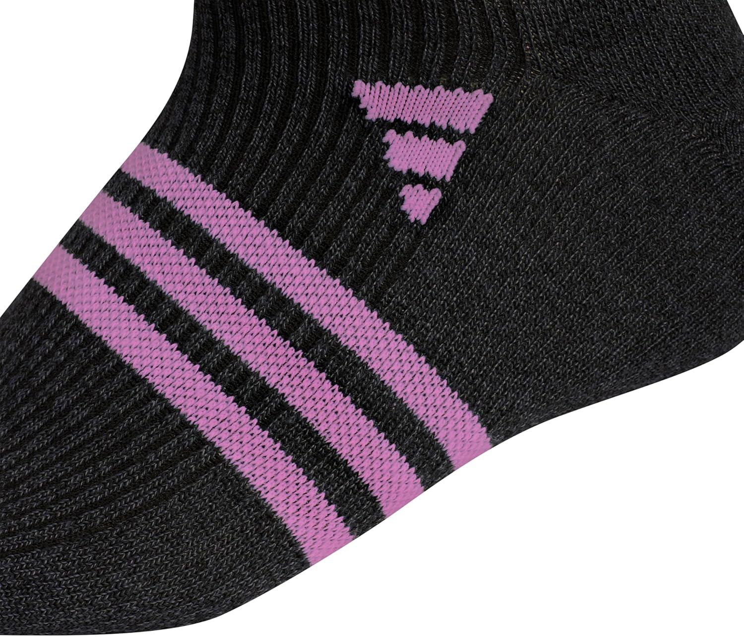 imageadidas womens Superlite No Show Socks 6pair Pack Low Profile Below AnkleBlackPulse Lilac PurpleWhite