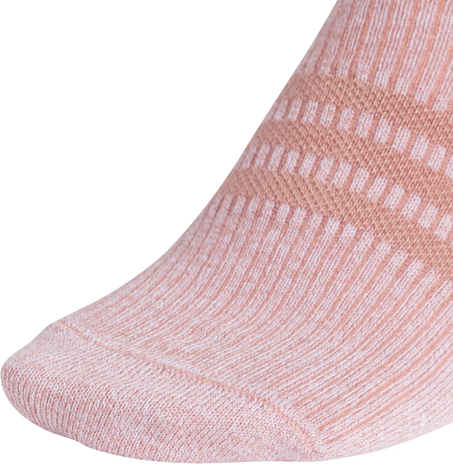 imageadidas womens Superlite No Show Socks 6pair Pack Low Profile Below AnkleWarm Clay PinkWonder BeigeWhite